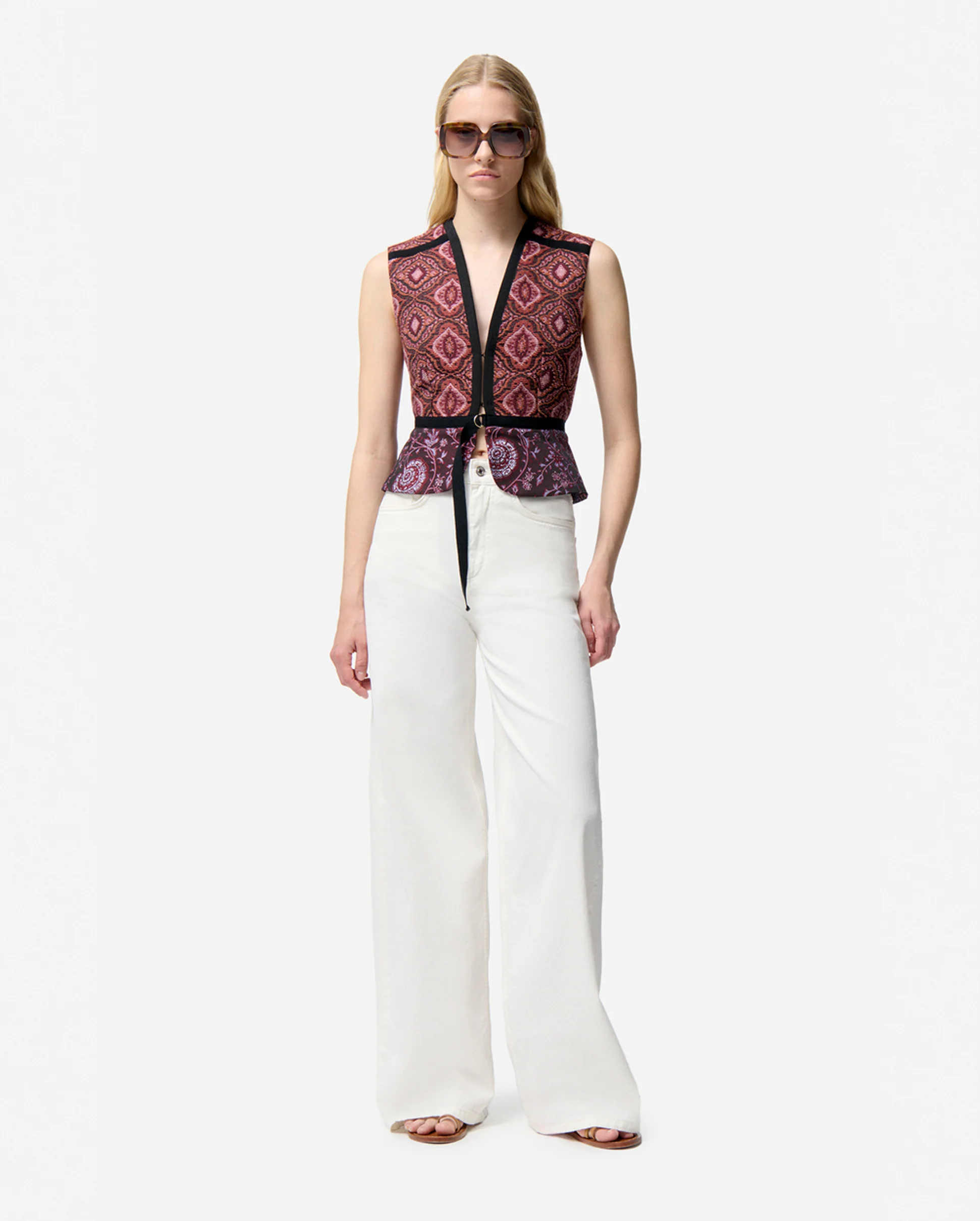 FILIPO VEST / MULTICO ROSE - Image 4