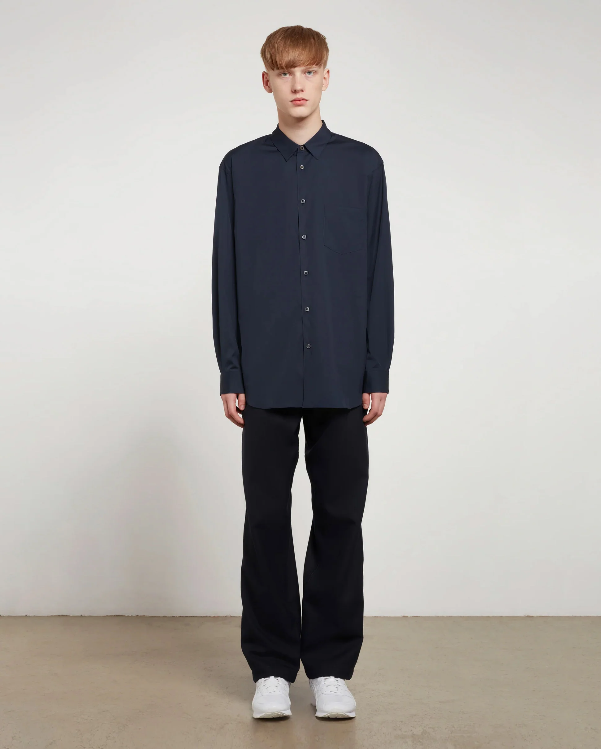 FOREVER SHIRT B021  / NAVY - Image 5