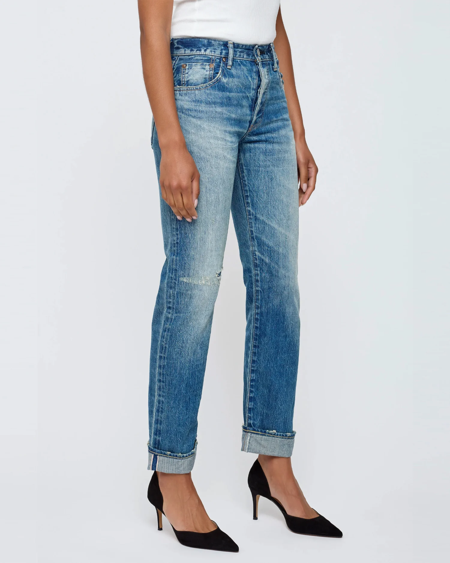 FREDERICA STRAIGHT-SV / BLUE - Image 5