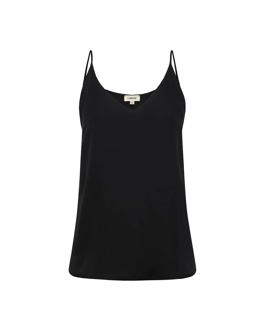 GABRIELLA SILK CAMISOLE / BLACK - Image 5