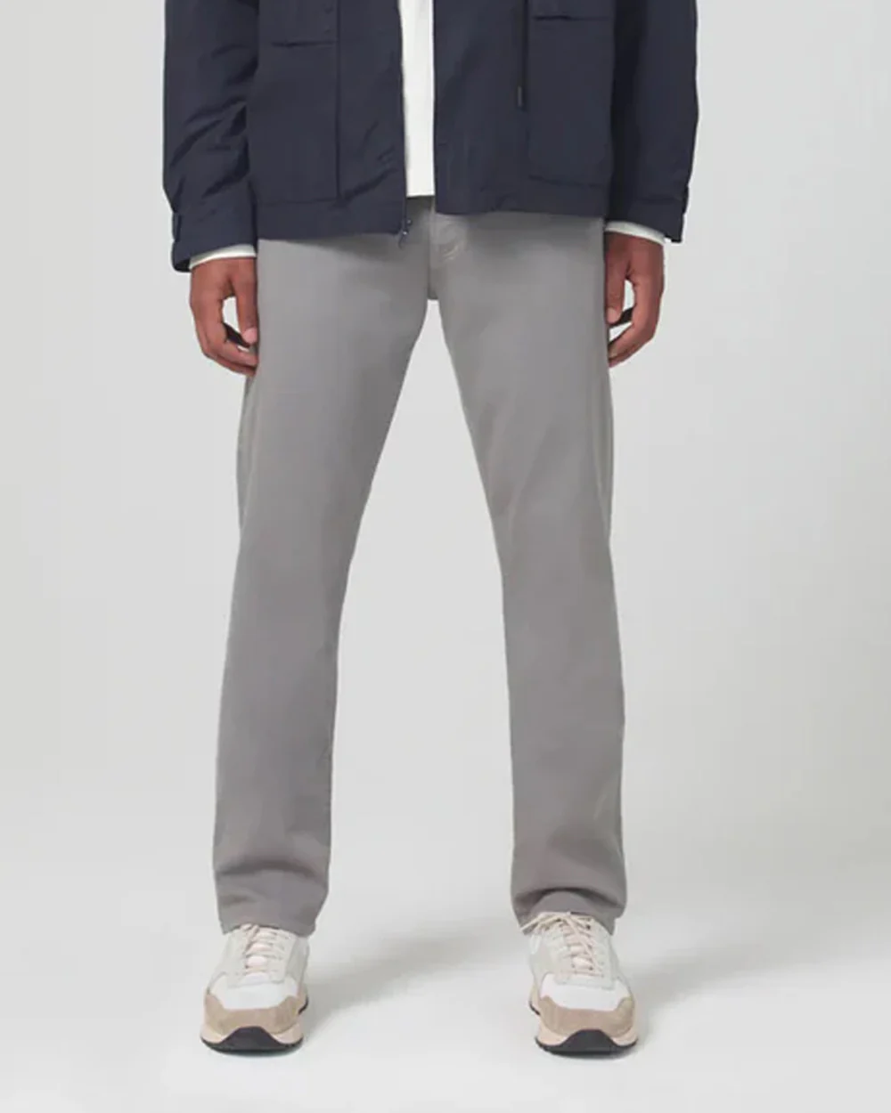 GAGE CLASSIC STRAIGHT STRETCH TWILL / SILVERSTONE