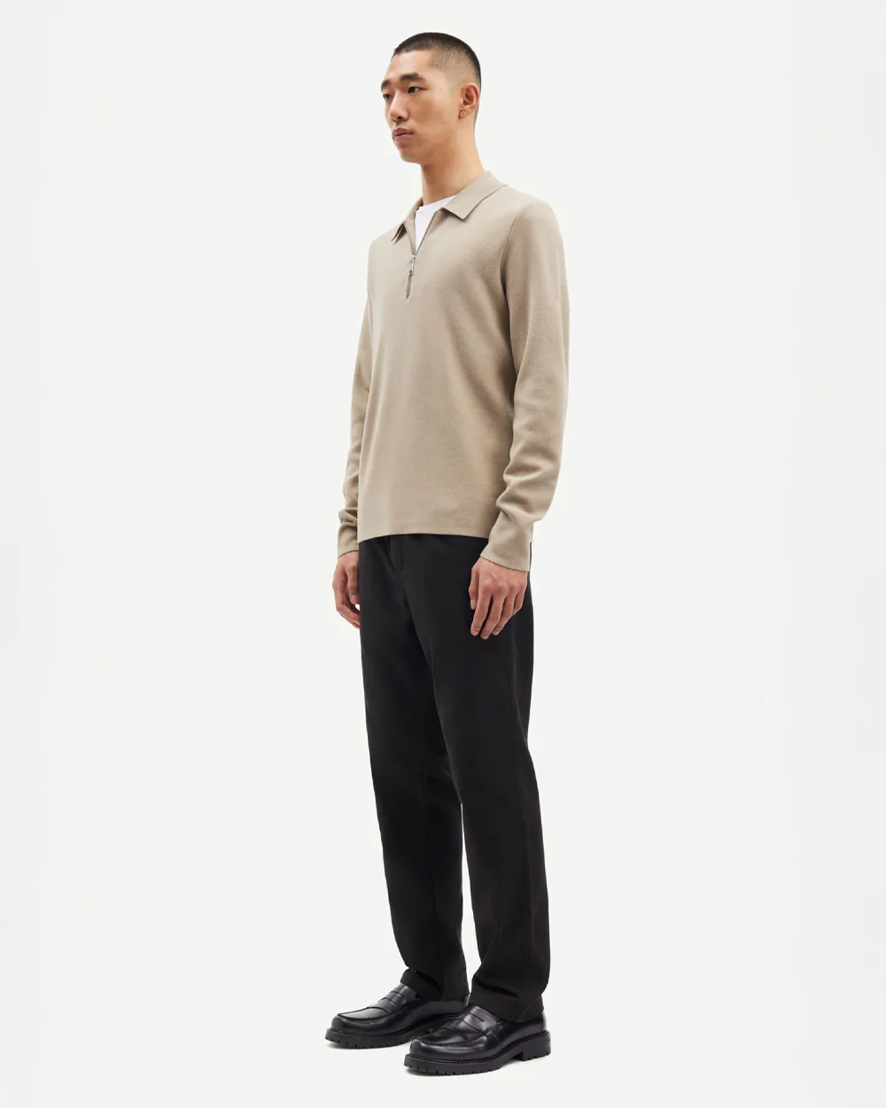 GUNA HALF ZIP 10490 / PURE CASHMERE - Image 2