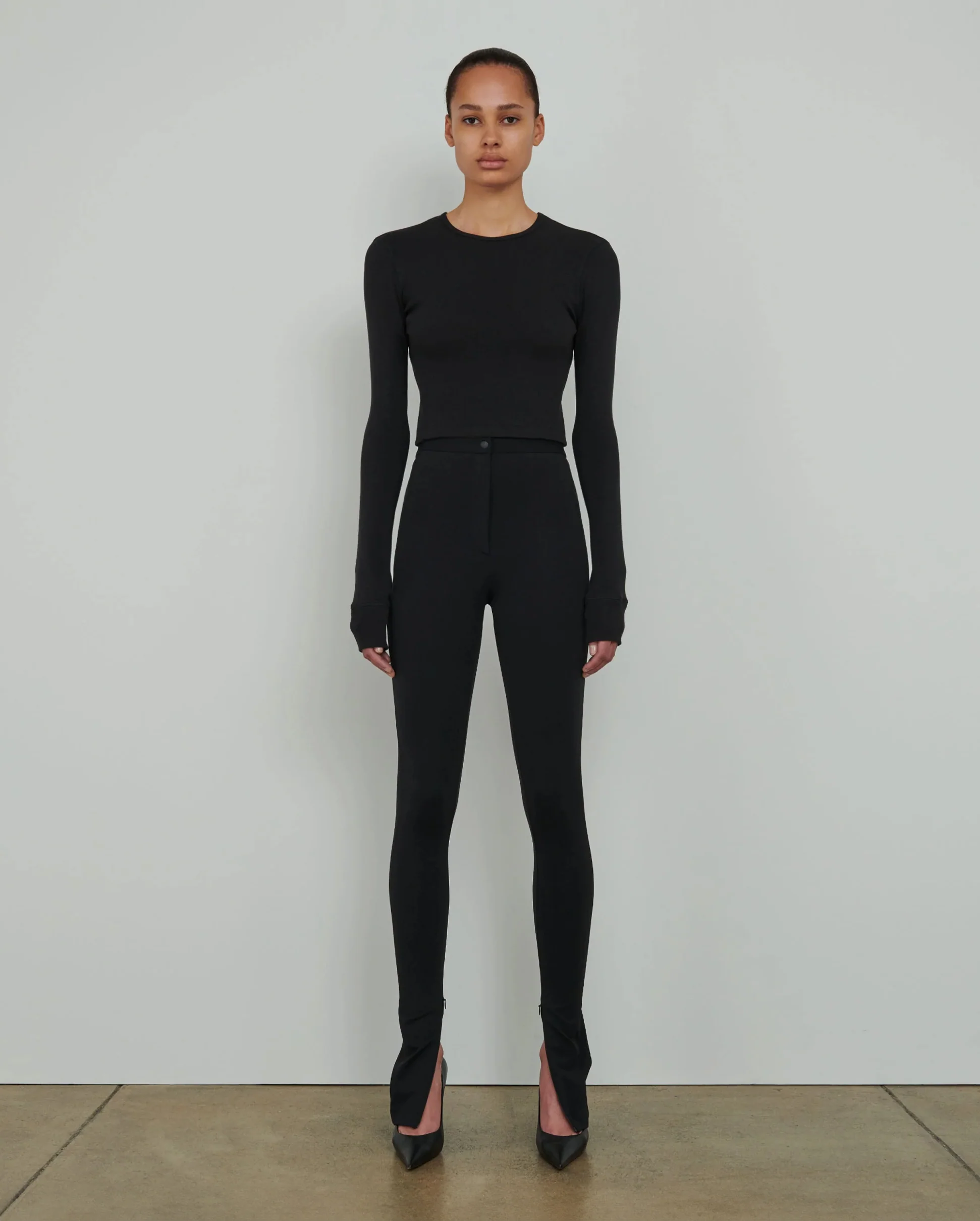 HB LEGGINGS / BLACK - Image 2