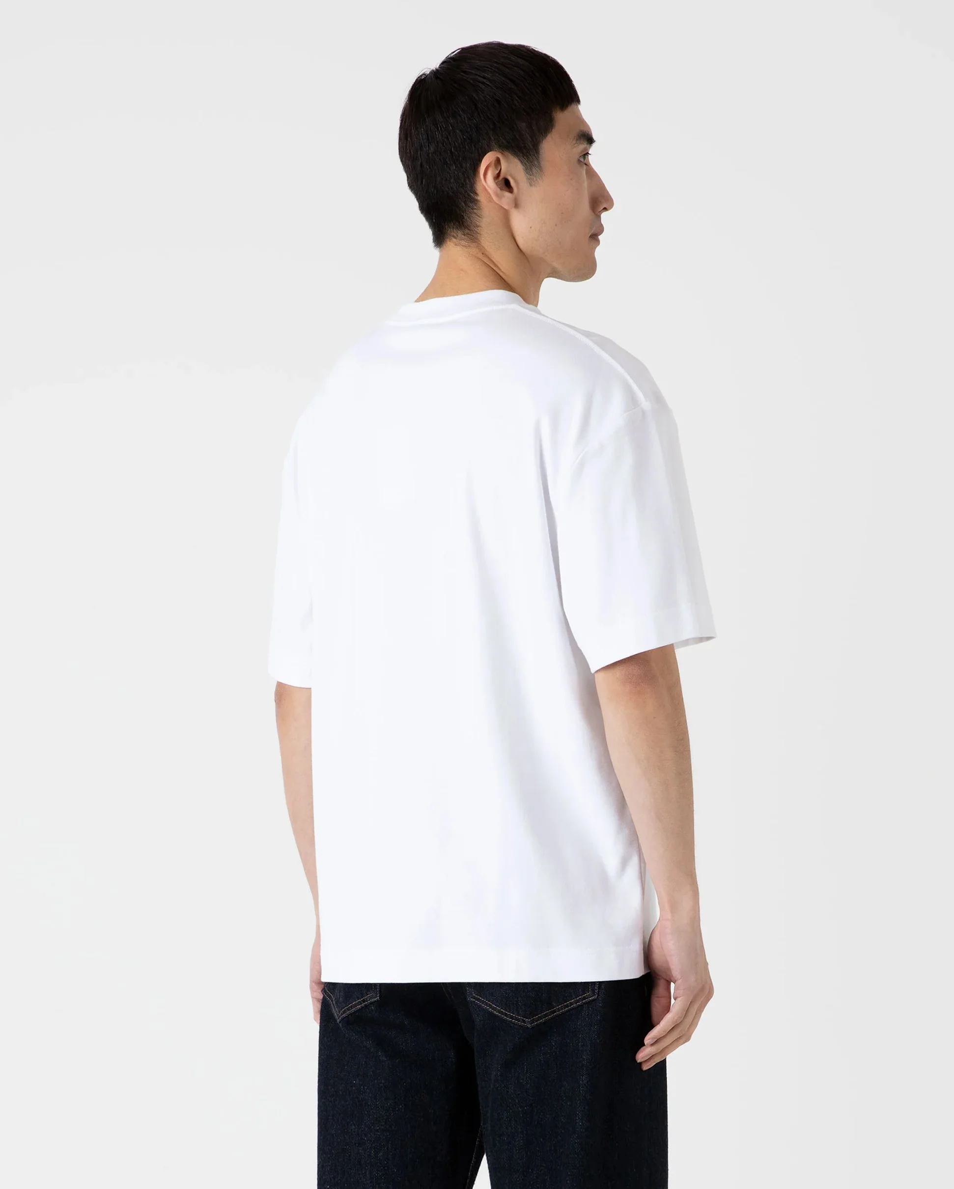 HEAVY WEIGHT OVERSIZED T-SHIRT / WHITE - Image 3