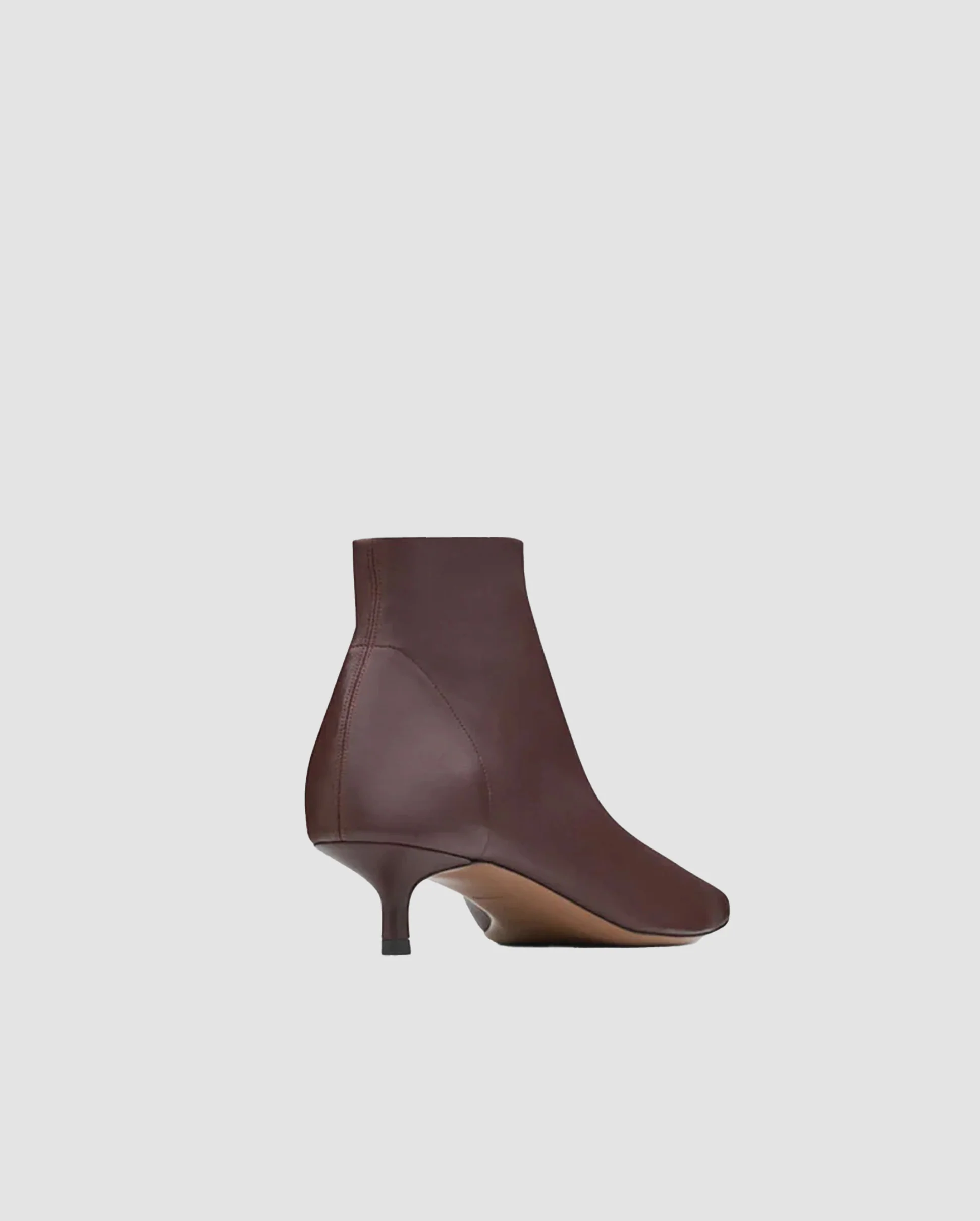 IDRA STRETCH ANKLE BOOT / DARK CHOCOLATE - Image 3