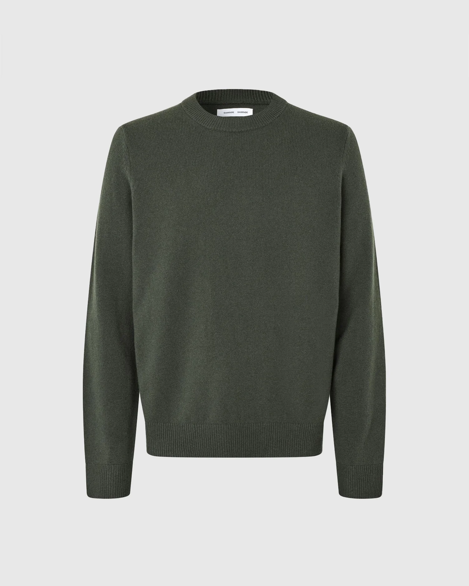 ISAK KNIT SWEATER 15010 / DARK EVERGREEN - Image 6