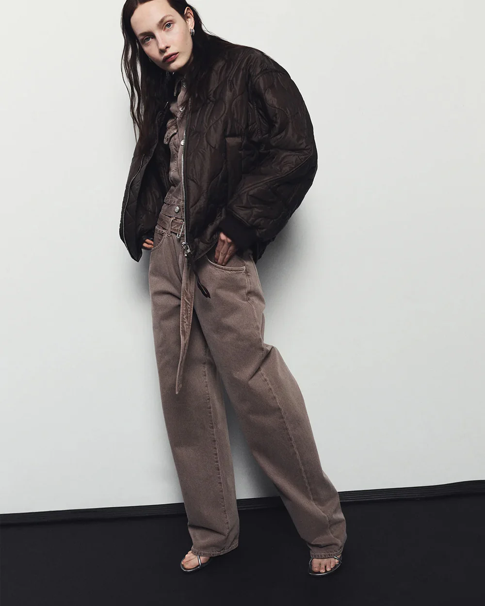 ISLA QUILTED JACKET / BOURBON - Image 2