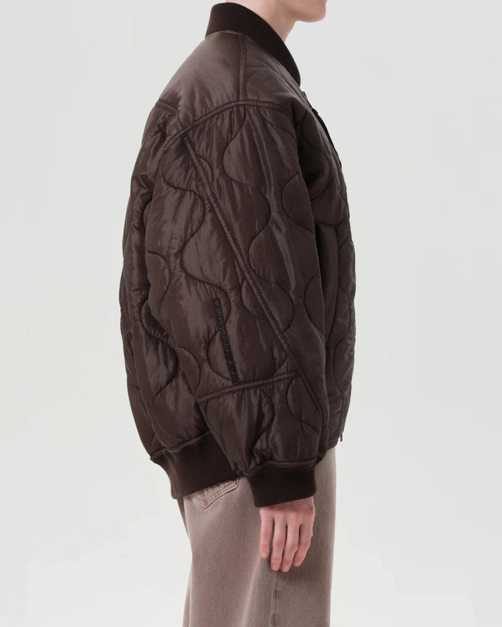 ISLA QUILTED JACKET / BOURBON - Image 3