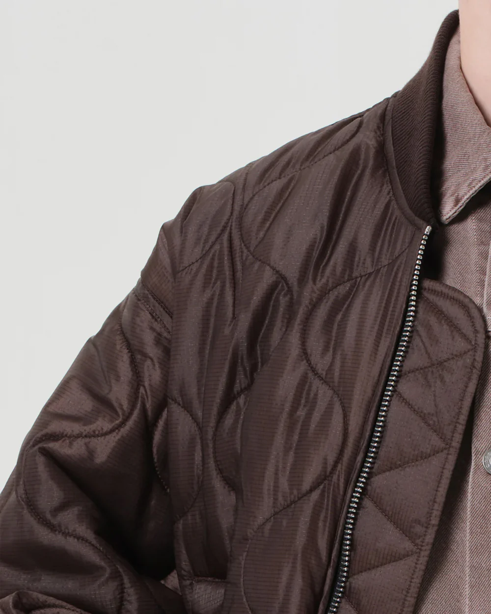 ISLA QUILTED JACKET / BOURBON - Image 6