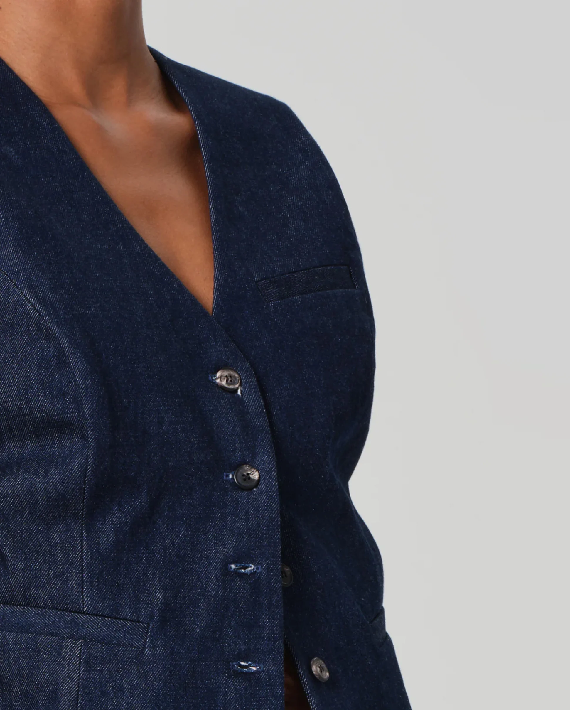 JASMIN LONG VEST / AMHERST - Image 4