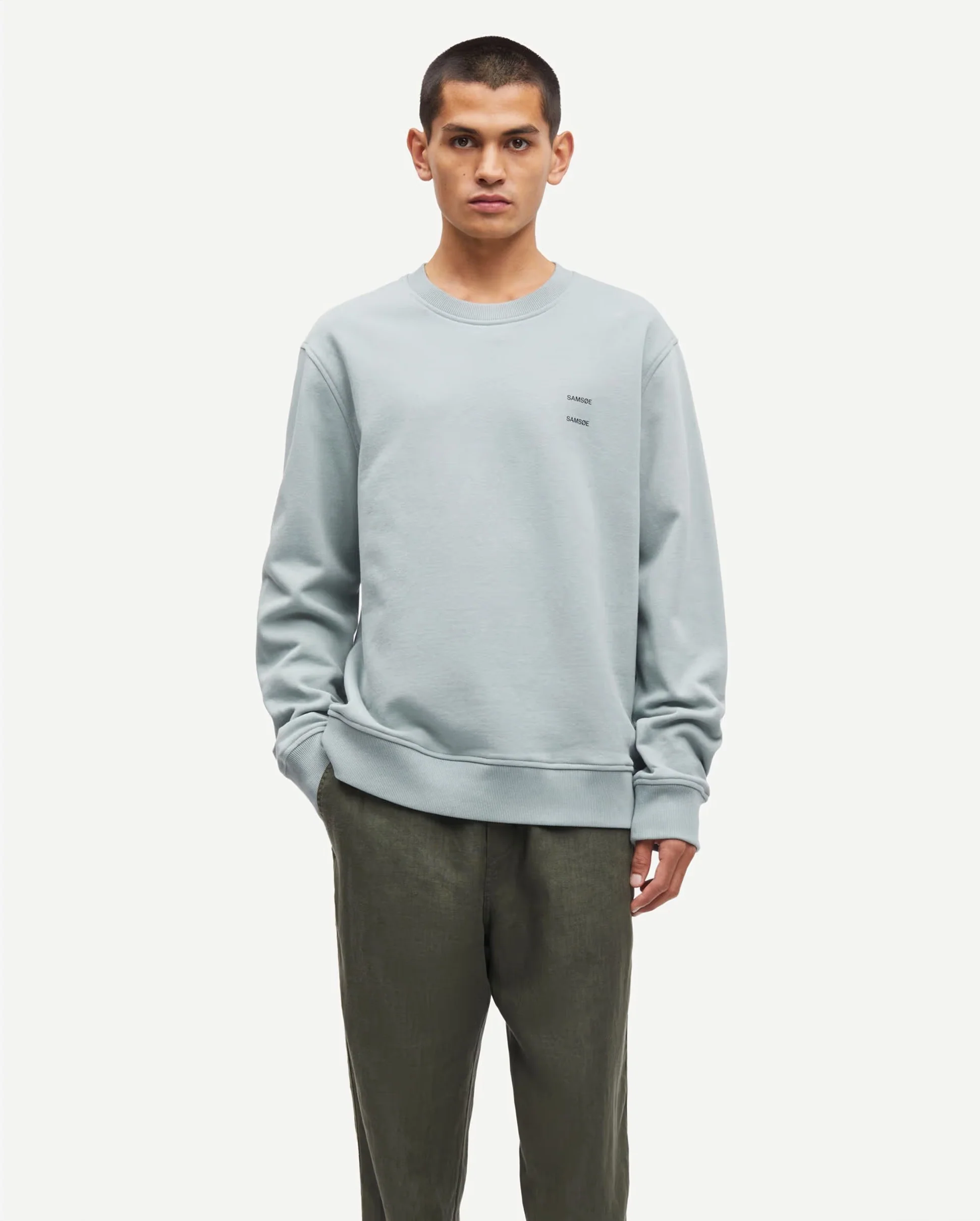 JOEL CREW NECK 11414 / ABYSS