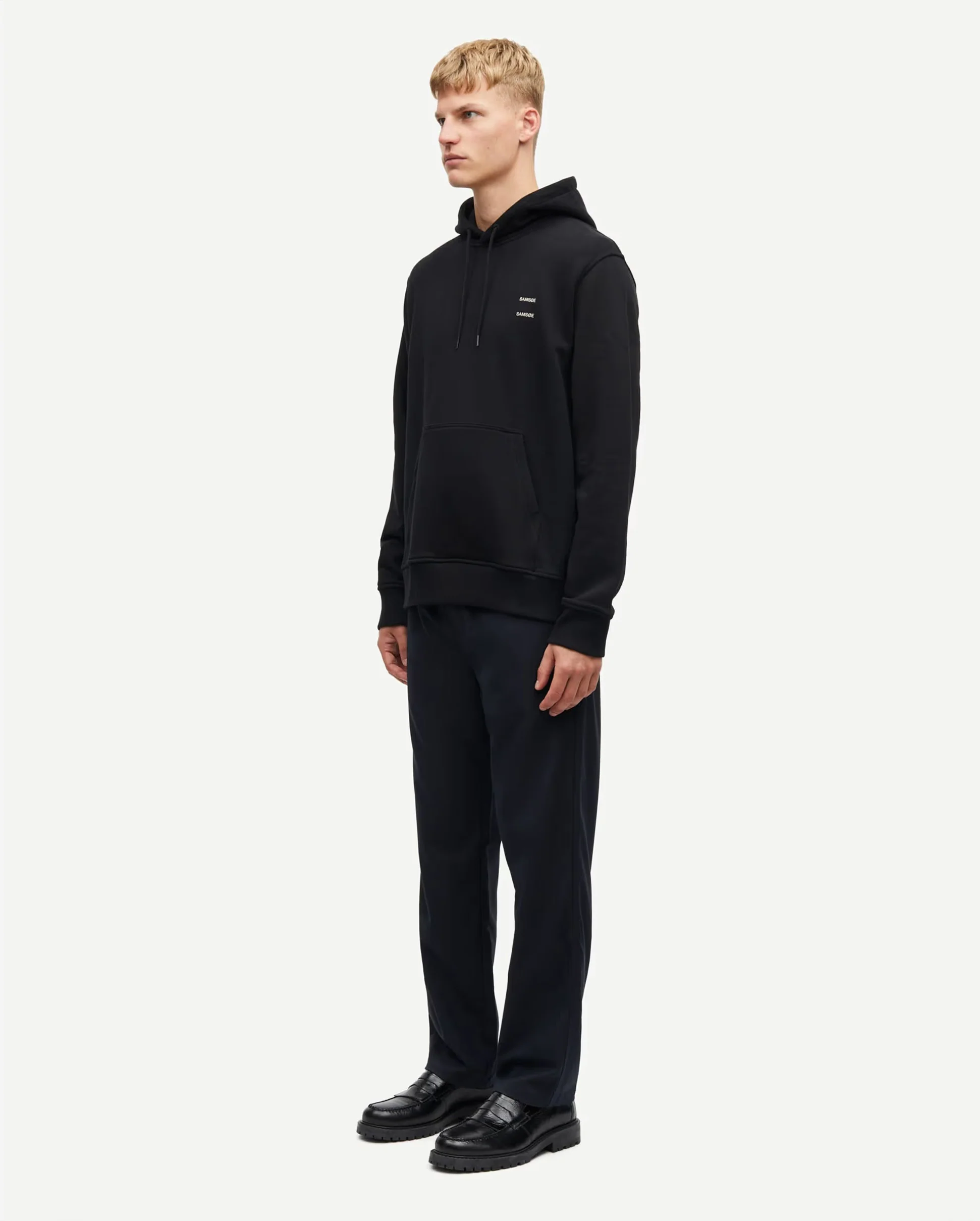 JOEL HOODIE 11414 / BLACK BASIC - Image 2