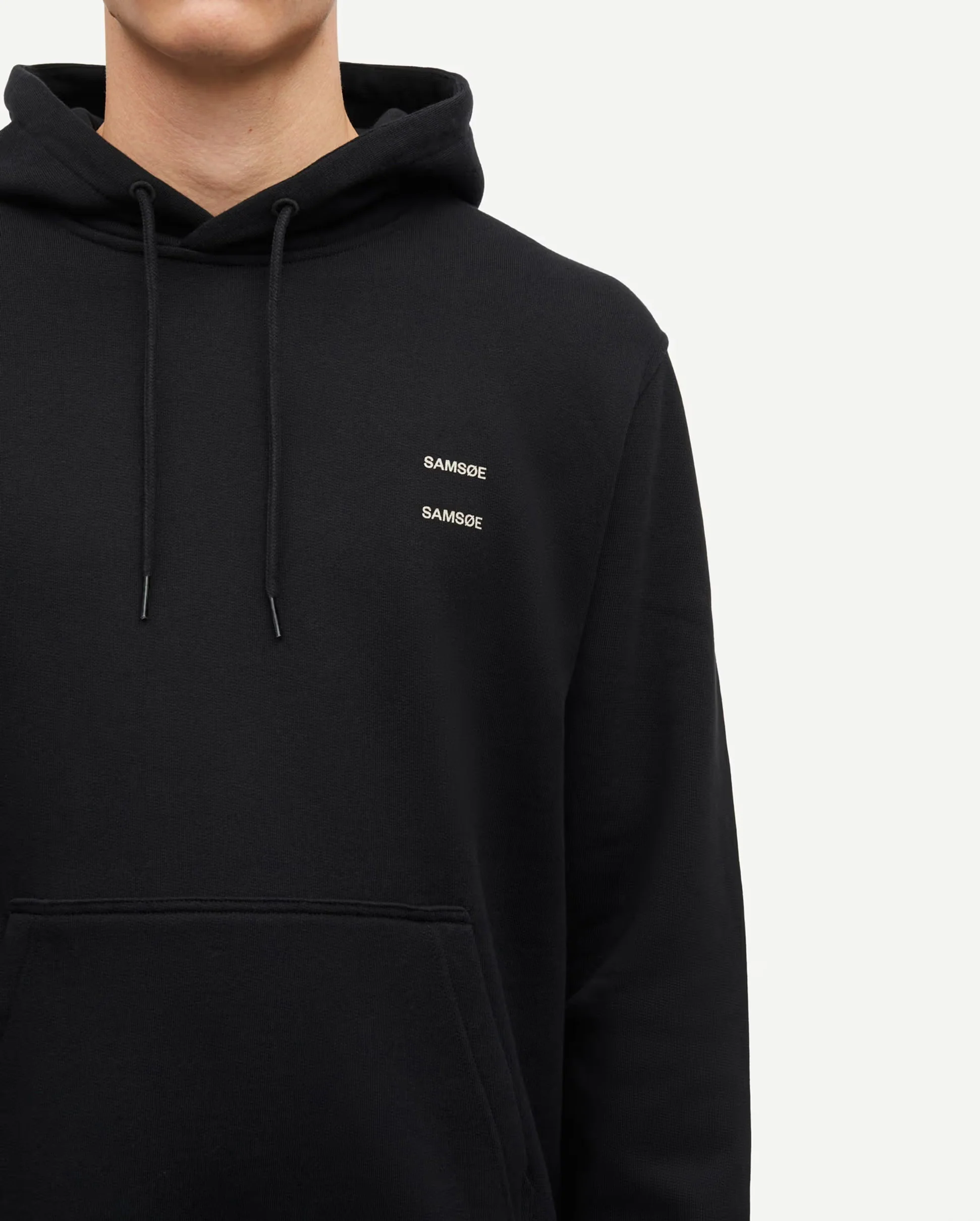 JOEL HOODIE 11414 / BLACK BASIC - Image 3