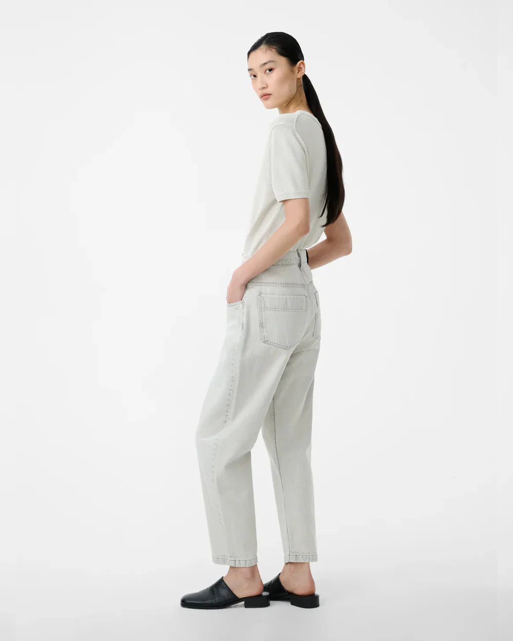 JURA CARROT DENIM PANT / PUMICE - Image 3
