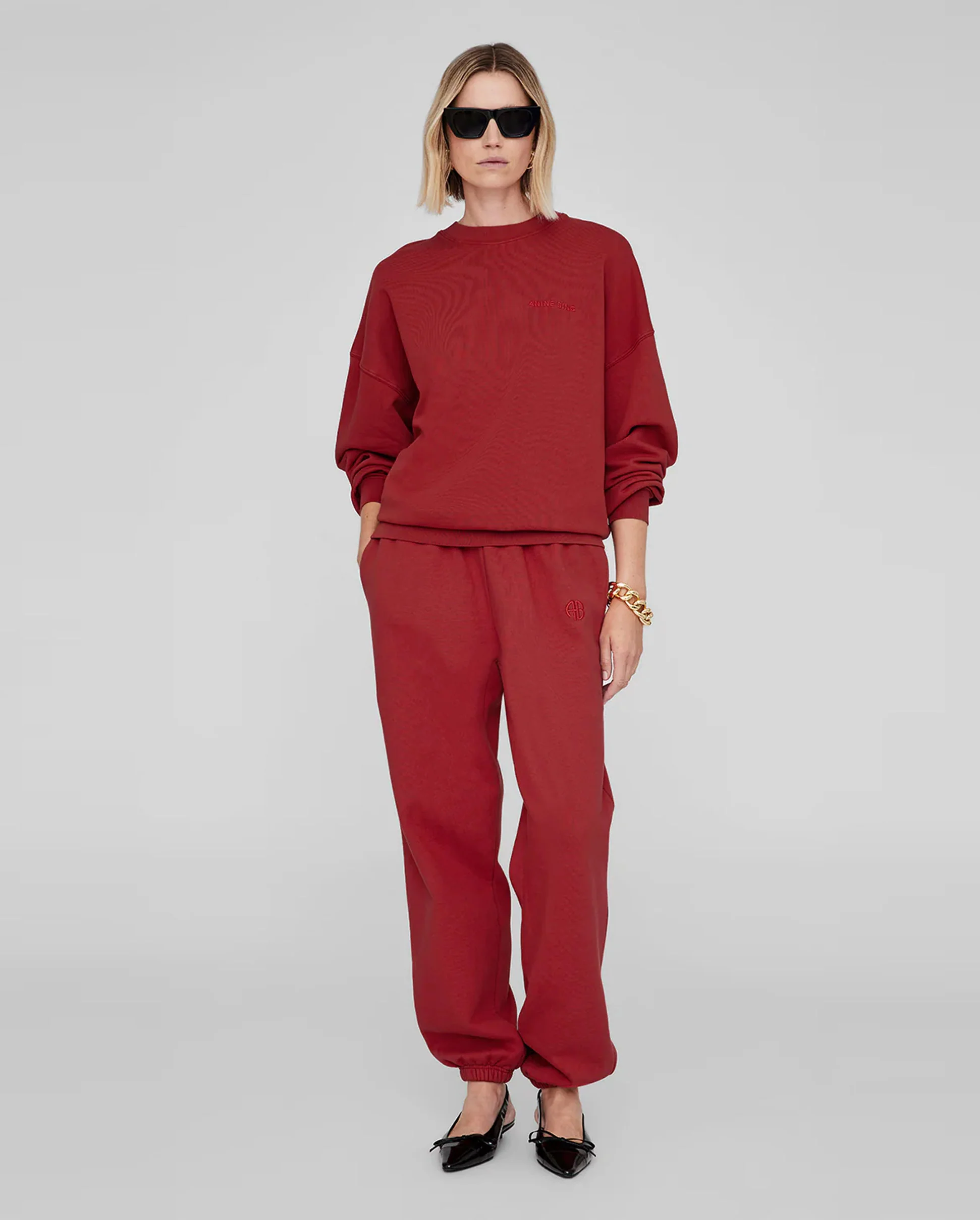 KARTER JOGGER / WASHED RED - Image 2