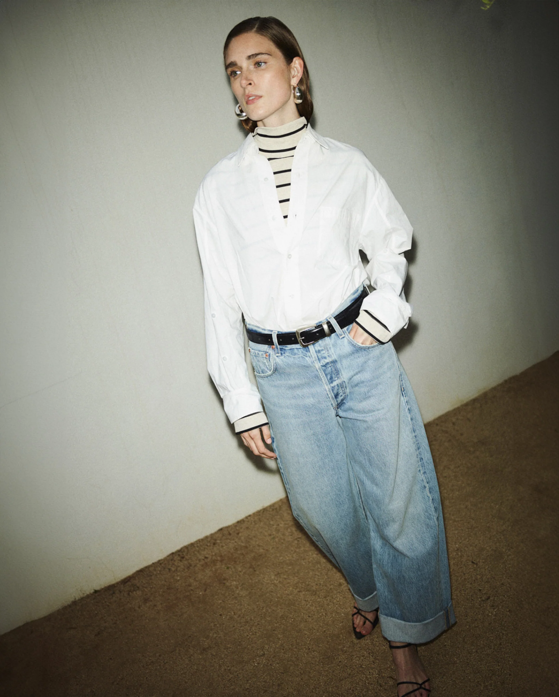 KAYLA SHIRT / OPTIC WHITE - Image 3