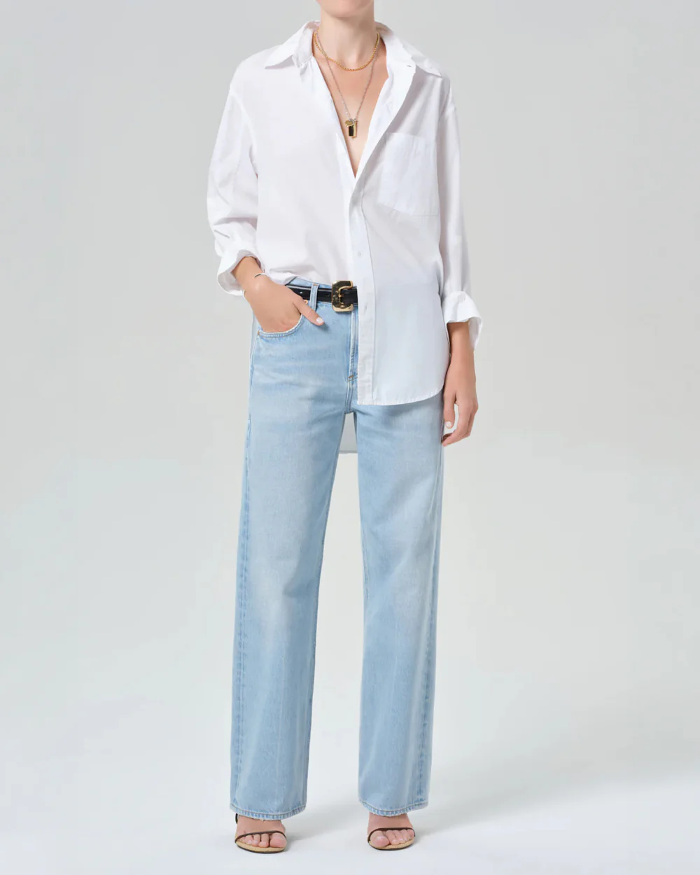 KAYLA SHIRT / OPTIC WHITE - Image 4