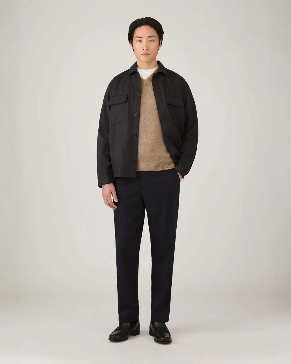LAMBSWOOL VEST / SANDSTONE24 - Image 3