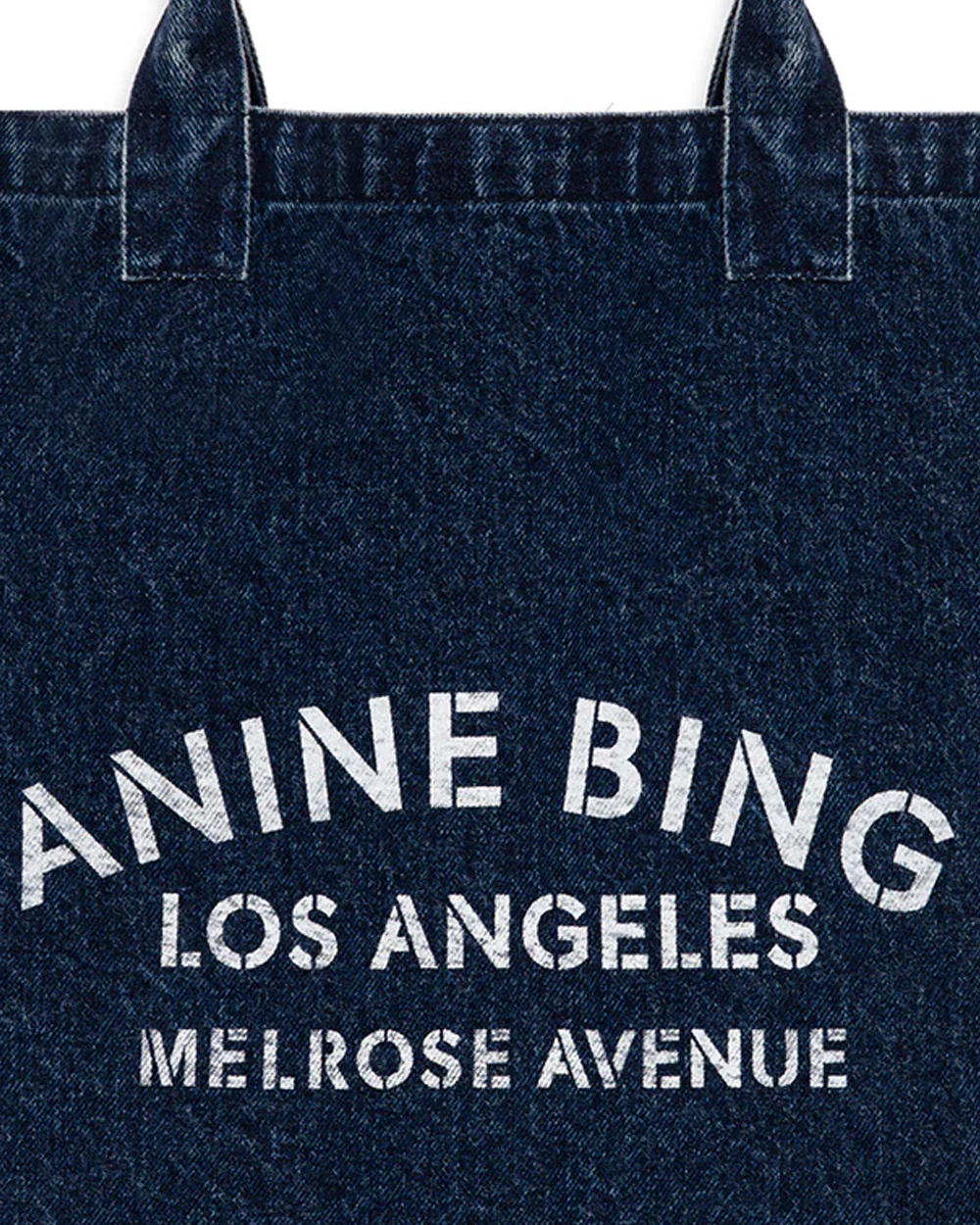 LEO DENIM TOTE / INK BLUE - Image 3