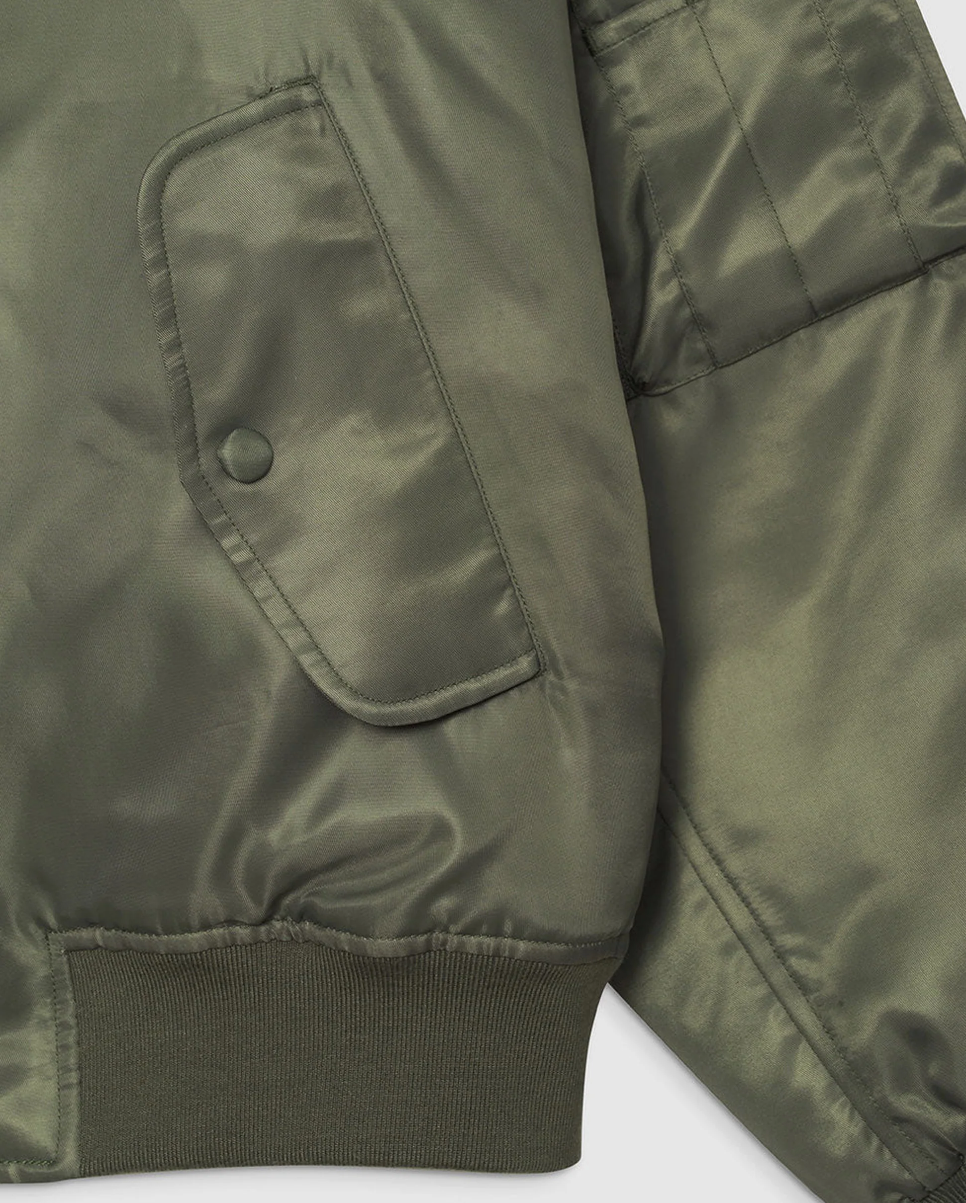 LEON BOMBER / ARMY GREEN - Image 6