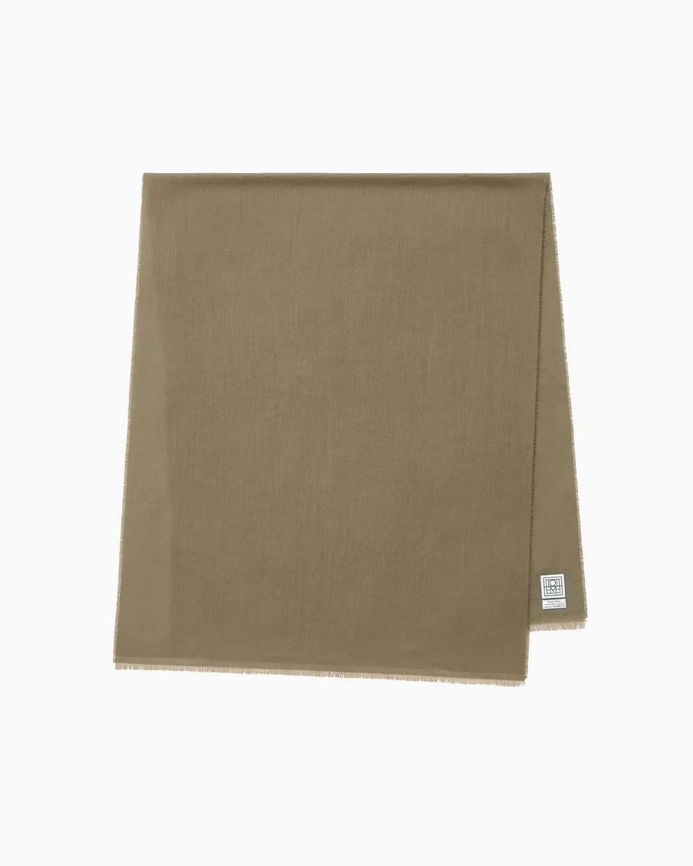 LIGHT WOOL SCARF / HAZEL - Image 2
