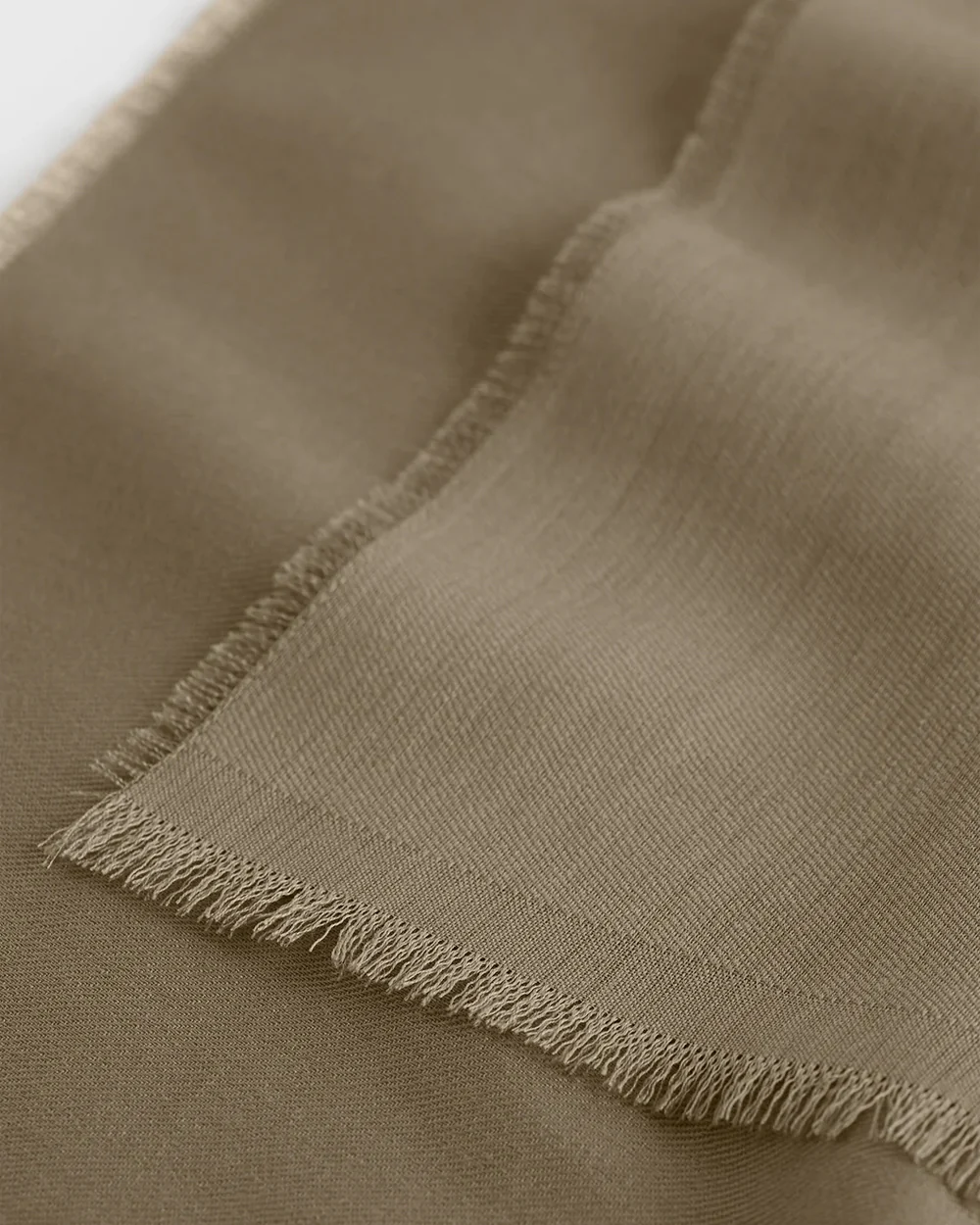 LIGHT WOOL SCARF / HAZEL - Image 4