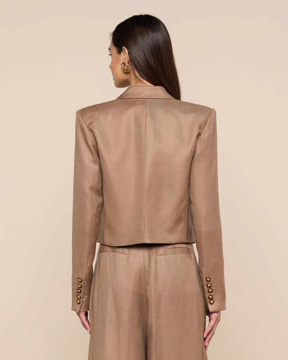 LILA BOXY BLAZER / BARLEY - Image 4