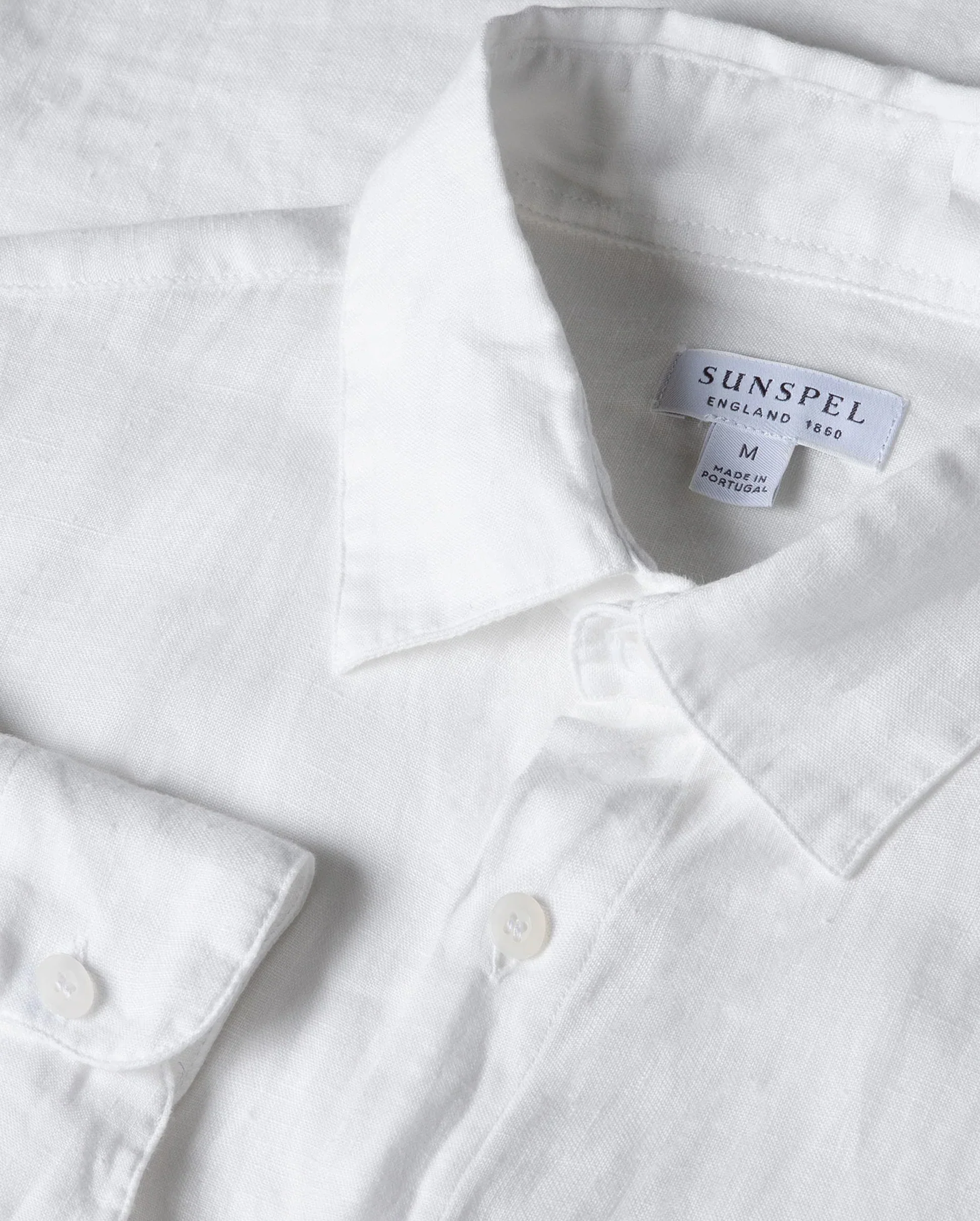 LINEN SHIRT / WHITE - Image 4
