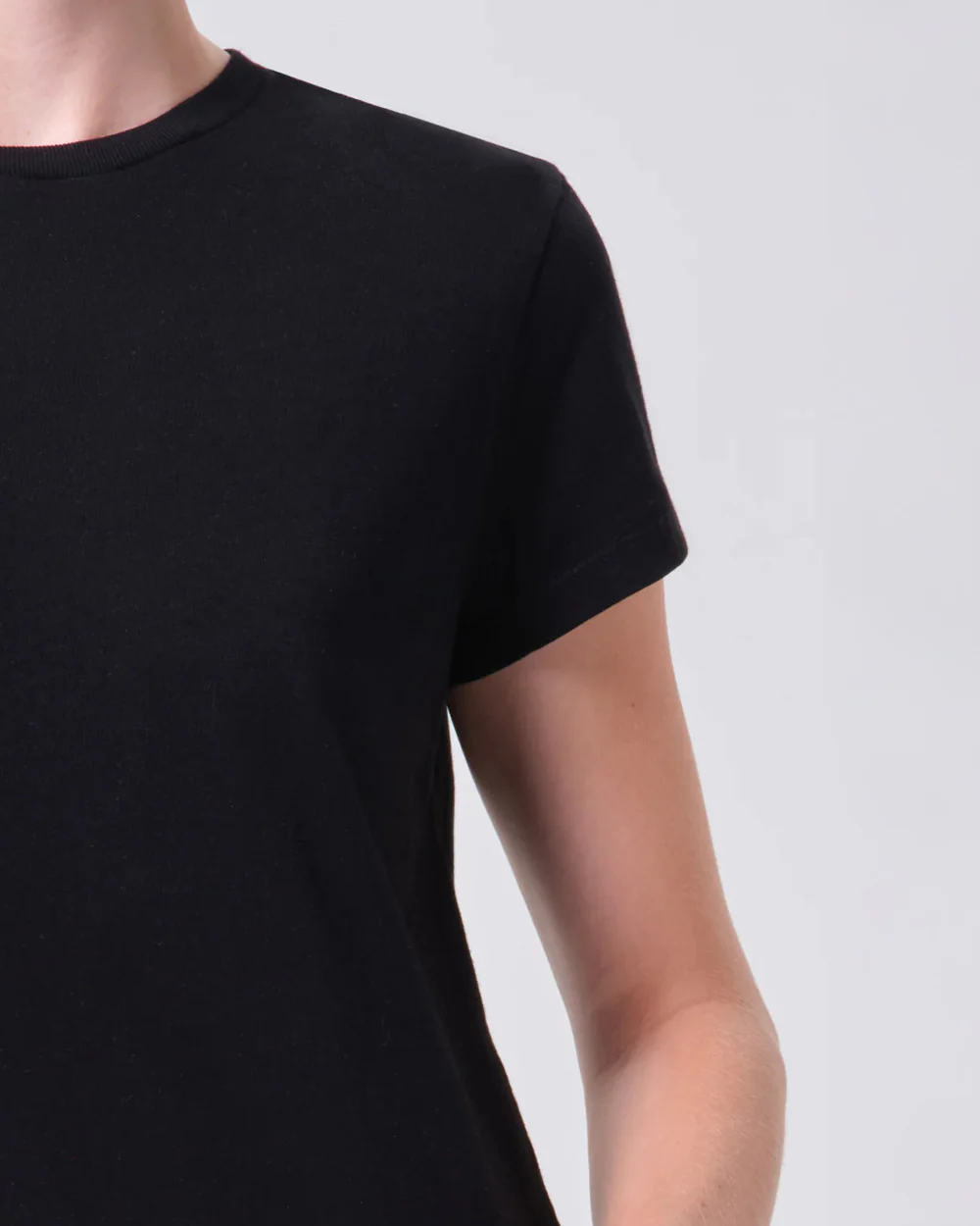 LONG LINE ADINE TEE / BLACK - Image 5
