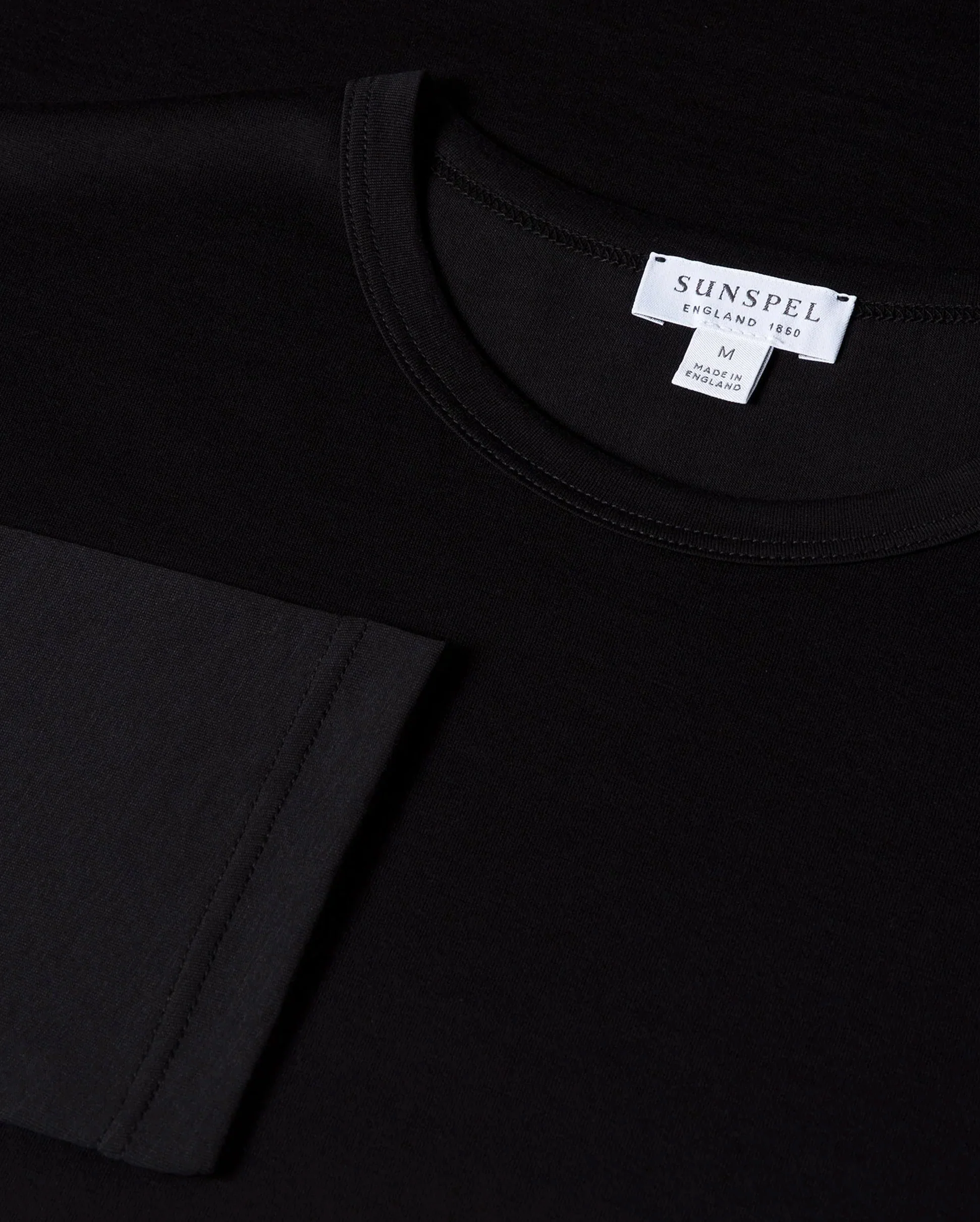 LONG SLEEVE T-SHIRT / BLACK - Image 5