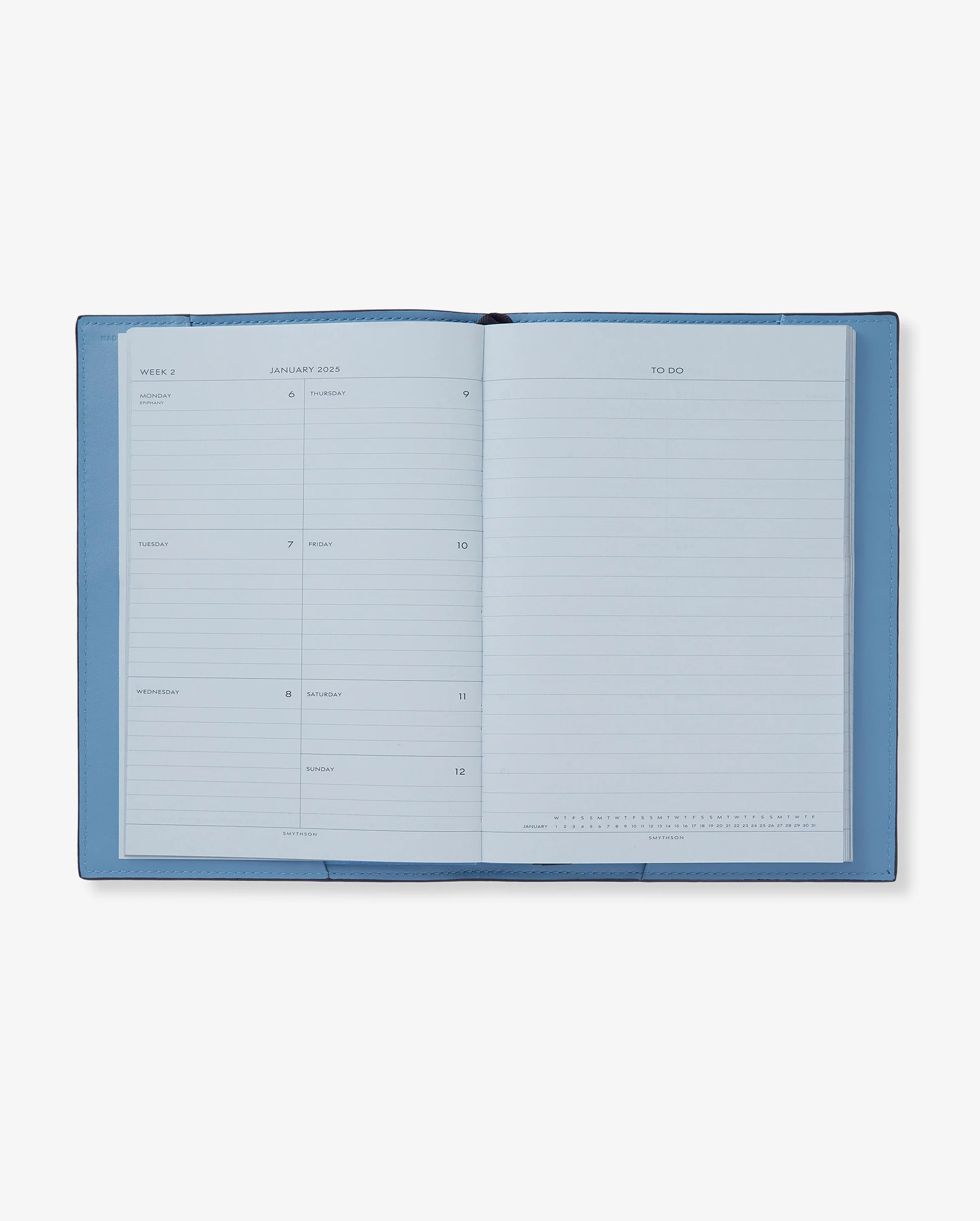 LUDLOW EVERGREEN REFILLABLE DIARY / NILE BLUE - Image 4