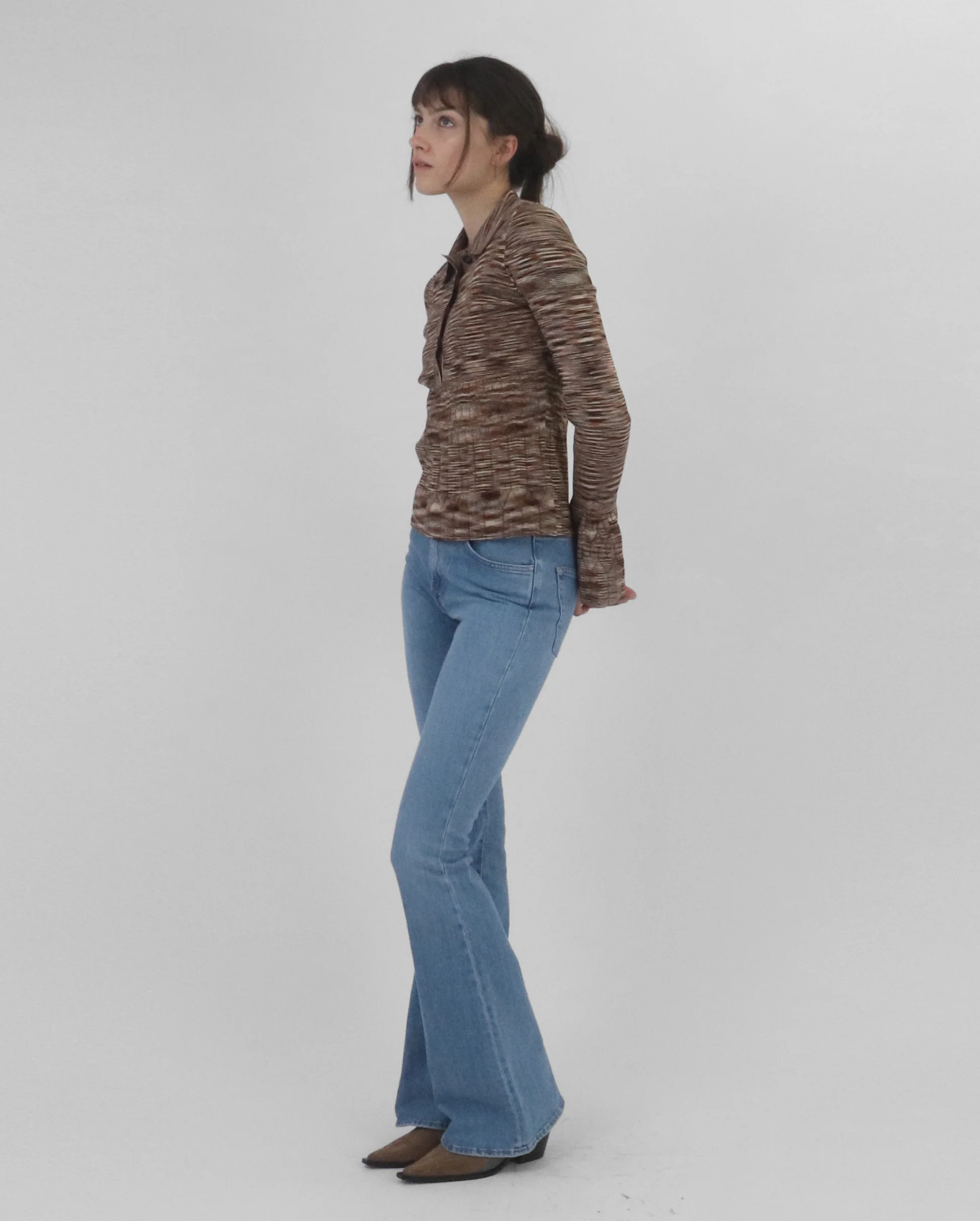 MACKENNA L/S POLO / CHOCOLATE - Image 3