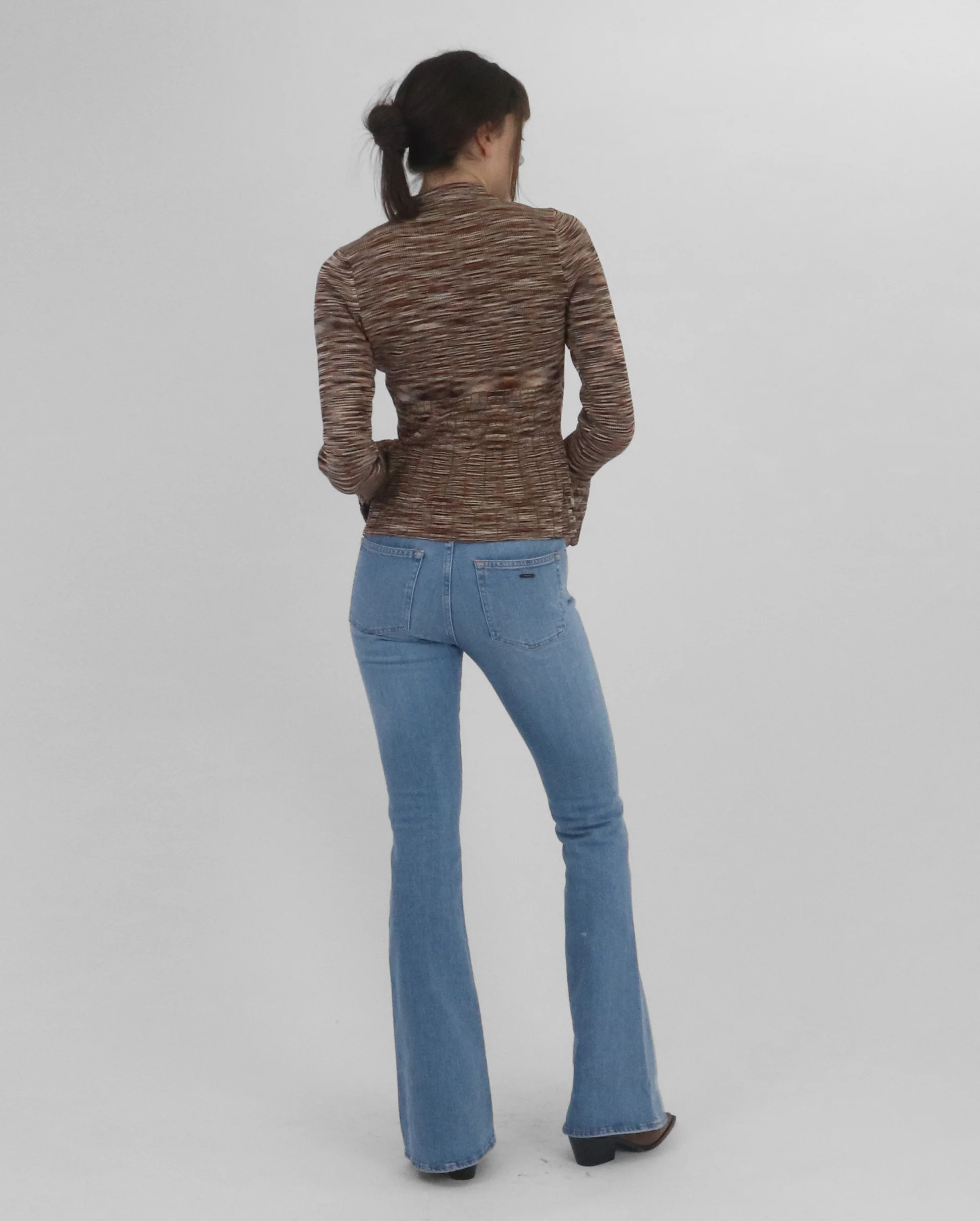 MACKENNA L/S POLO / CHOCOLATE - Image 4