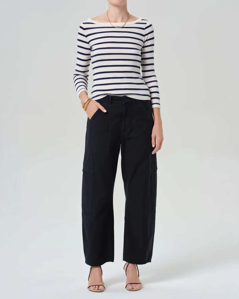 MARCELLE LOW SLUNG EASY CARGO / TRUE NAVY - Image 2