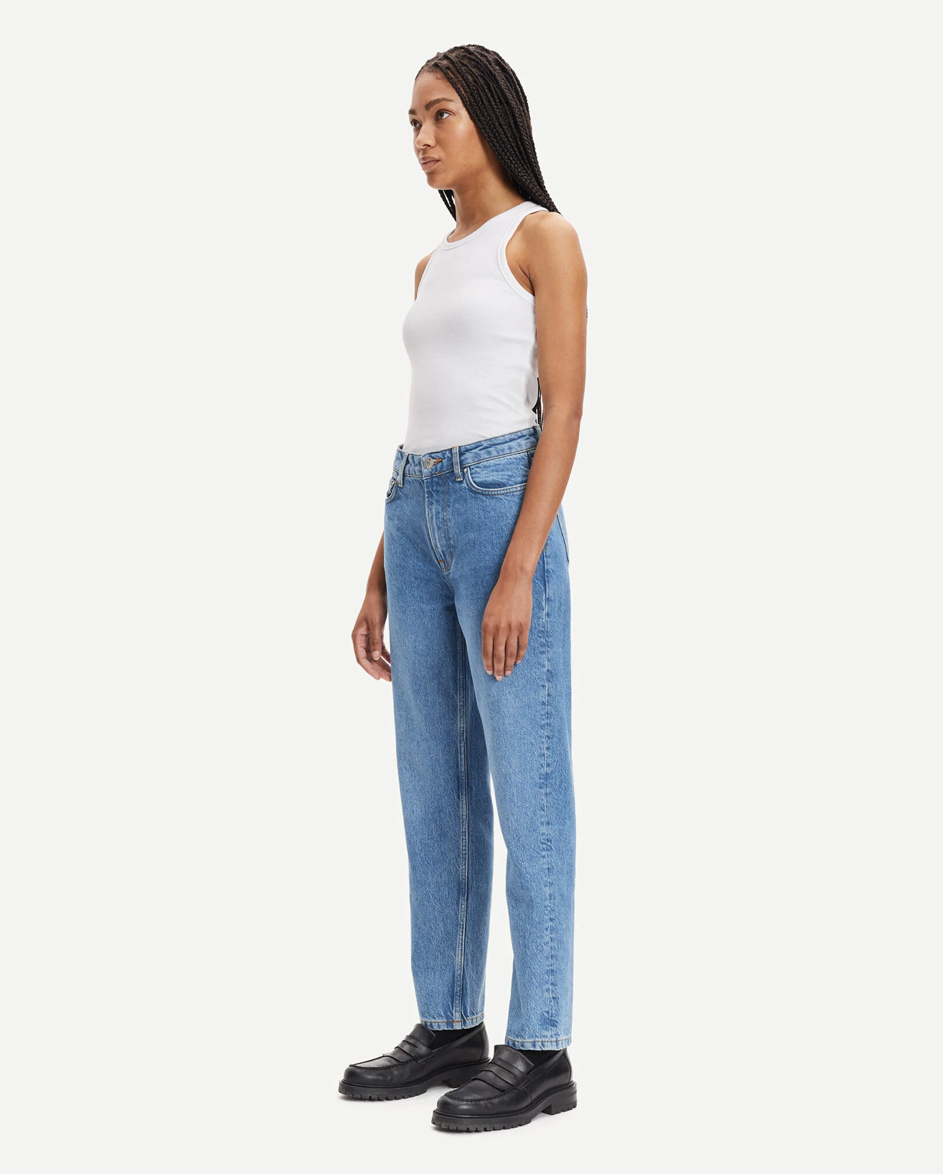 MARIANNE JEANS 13024 / MID BLUE - Image 3