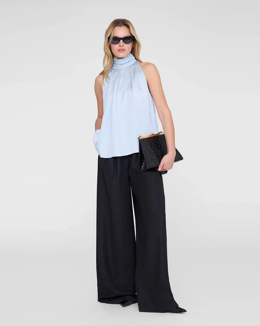 MARIE TOP / PALE BLUE - Image 2