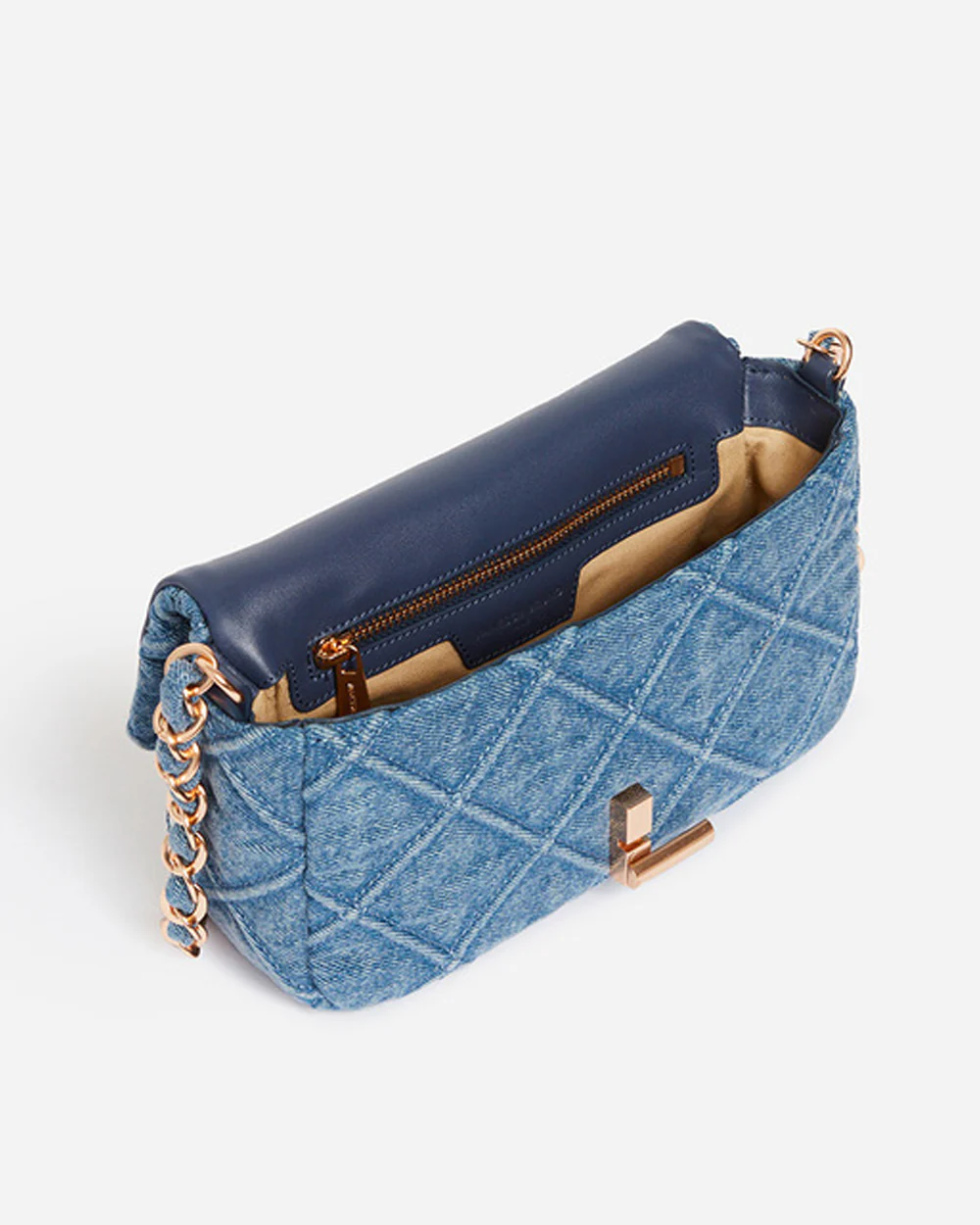MEDIUM DENIM MOON BAG / DENIM - Image 3