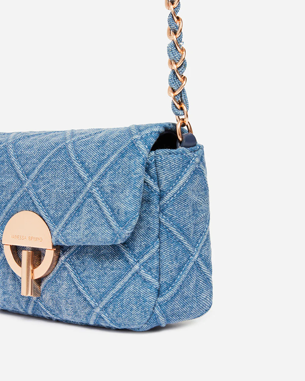 MEDIUM DENIM MOON BAG / DENIM - Image 4