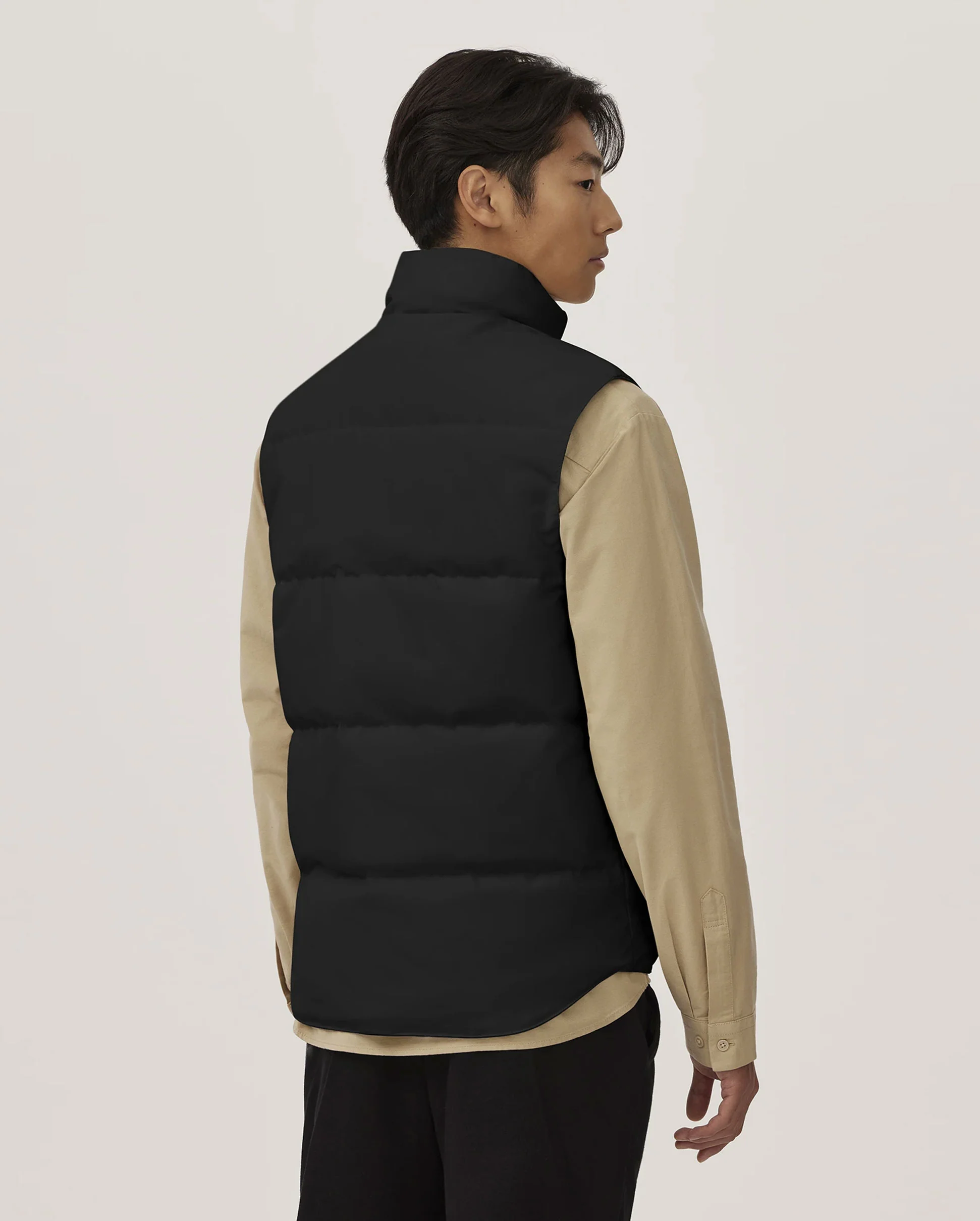 MEN'S GARSON VEST BLACK DISC / BLACK - Image 3