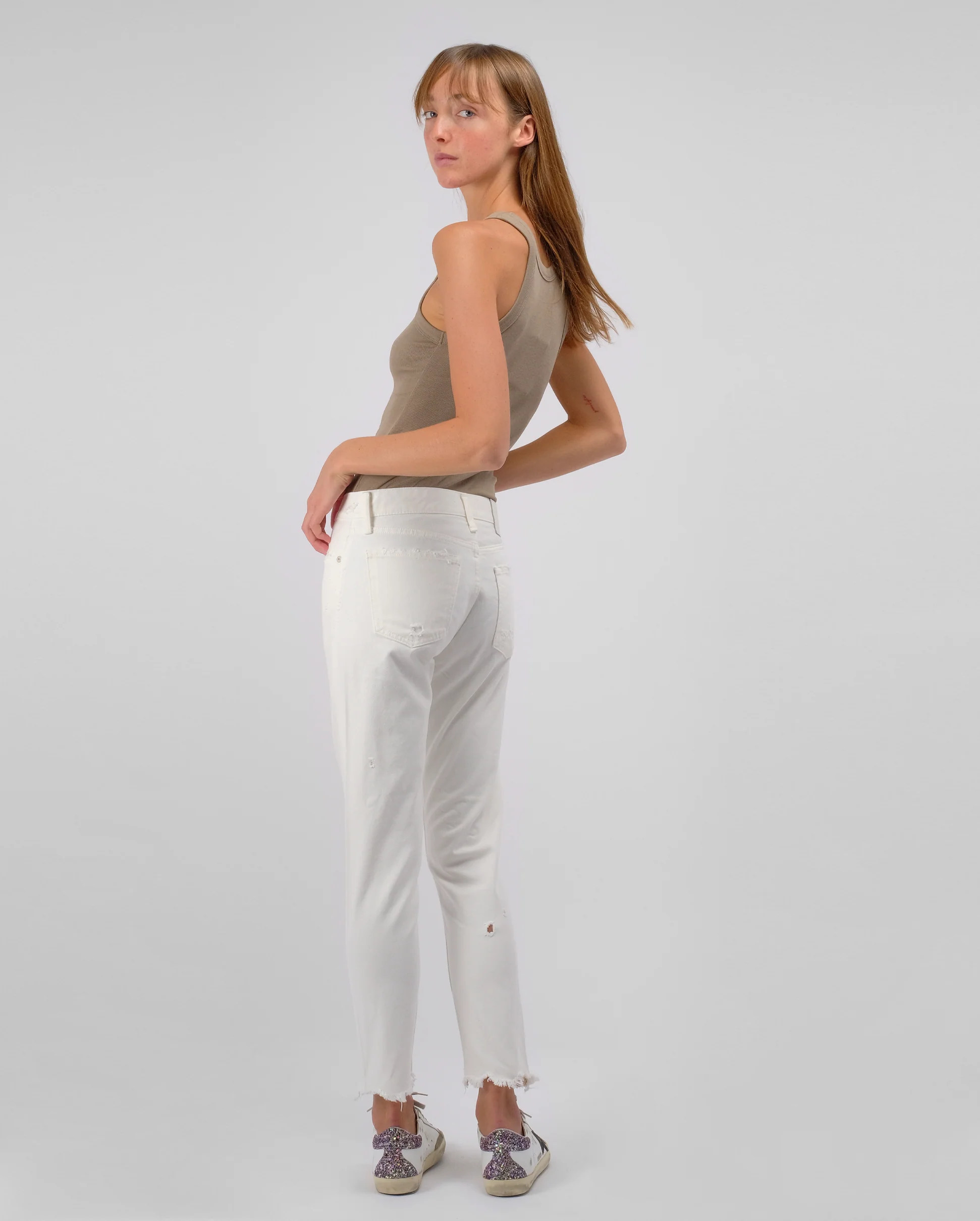 MERRY TAPERED / WHITE - Image 4