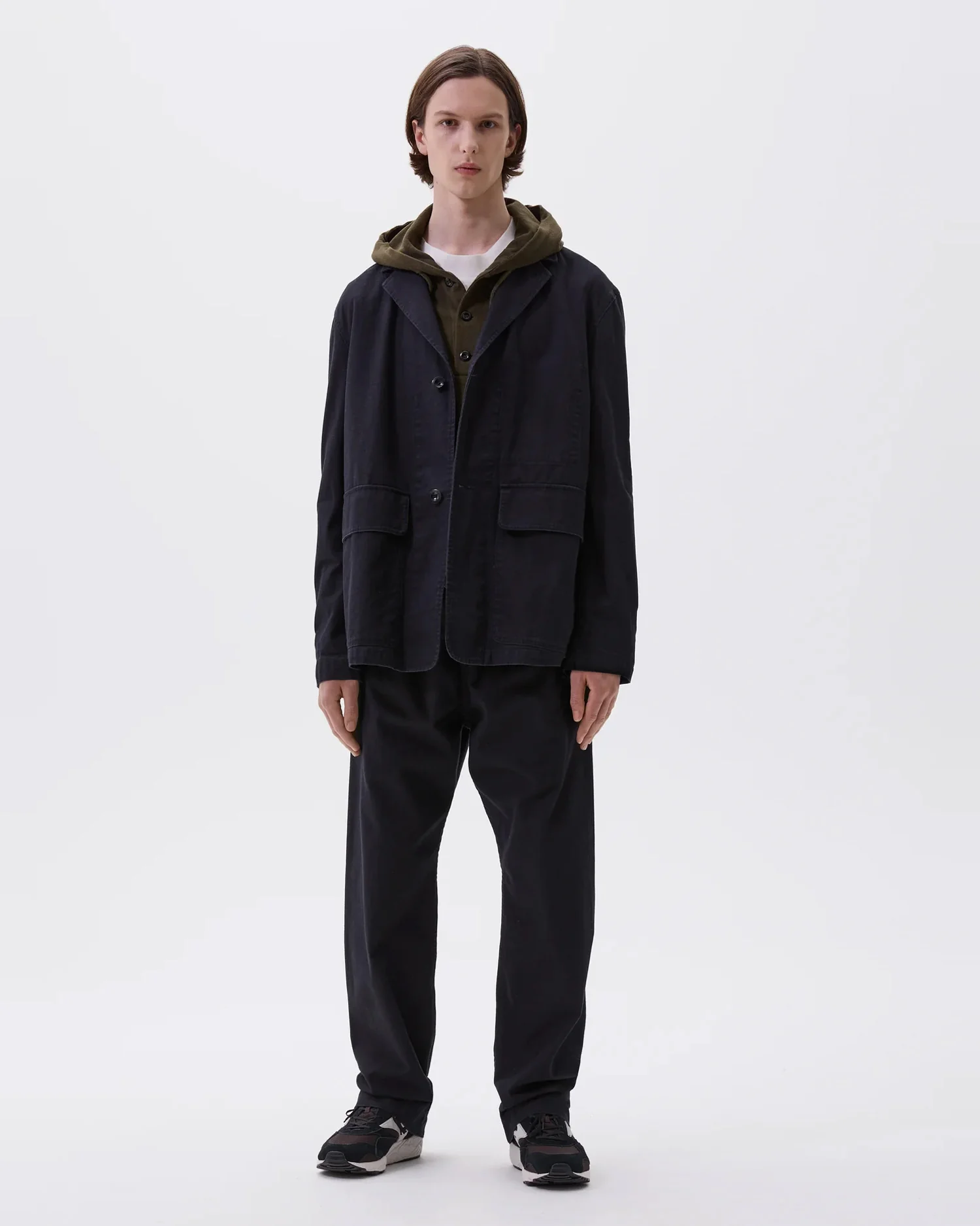 MHL FLAP POCKET BLAZER / INDIGO - Image 2
