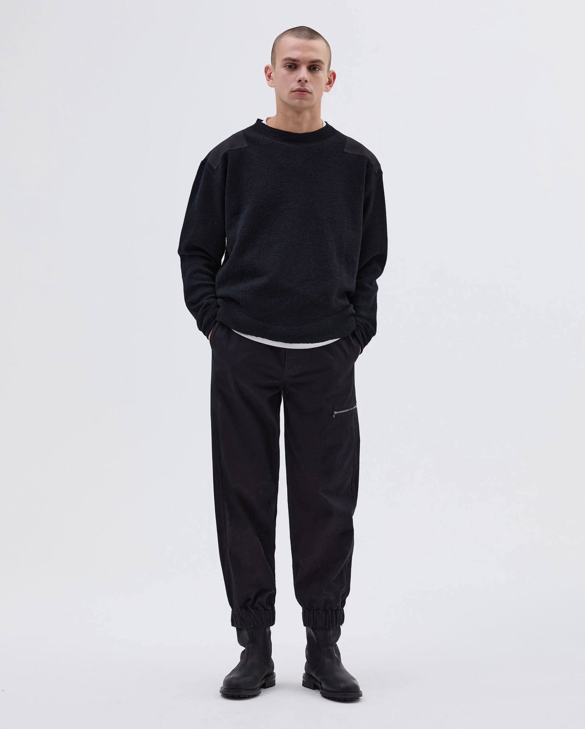 MHL FLIGHT TROUSER / INDIGO - Image 2