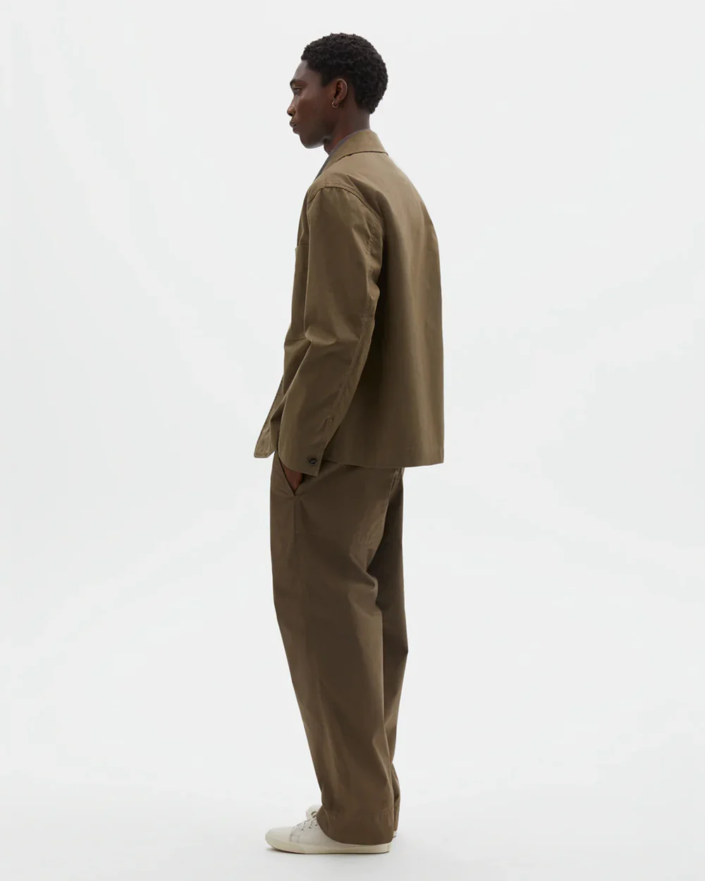 MHL MINIMAL BLAZER / KHAKI - Image 4