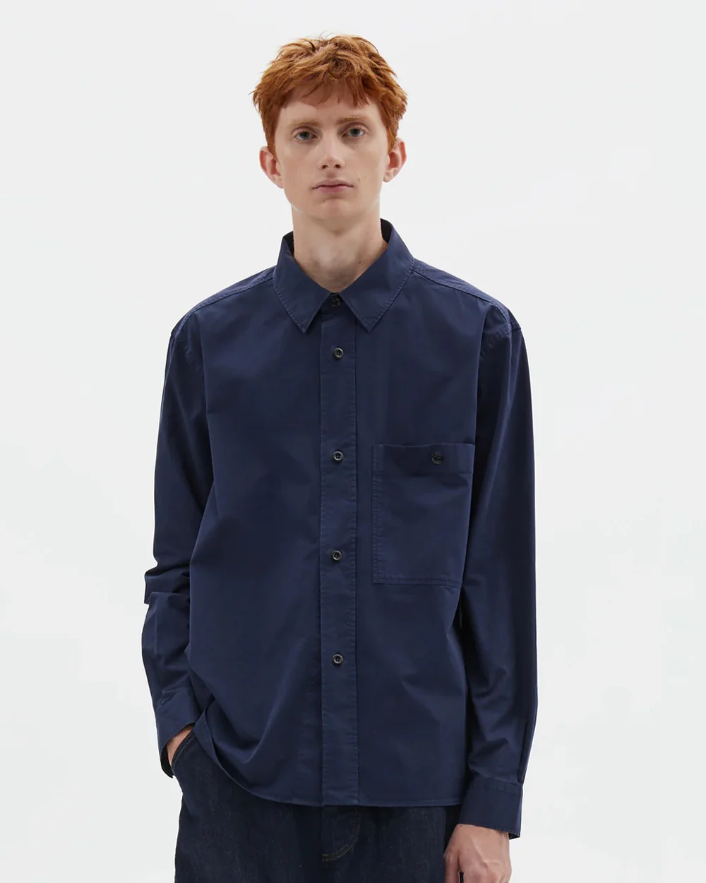 MHL OVERALL SHIRT / MIDNIGHT