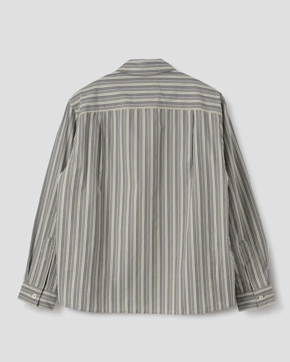 MHL OVERALL SHIRT / OFF WHITE / GREY / ZEST - Image 5