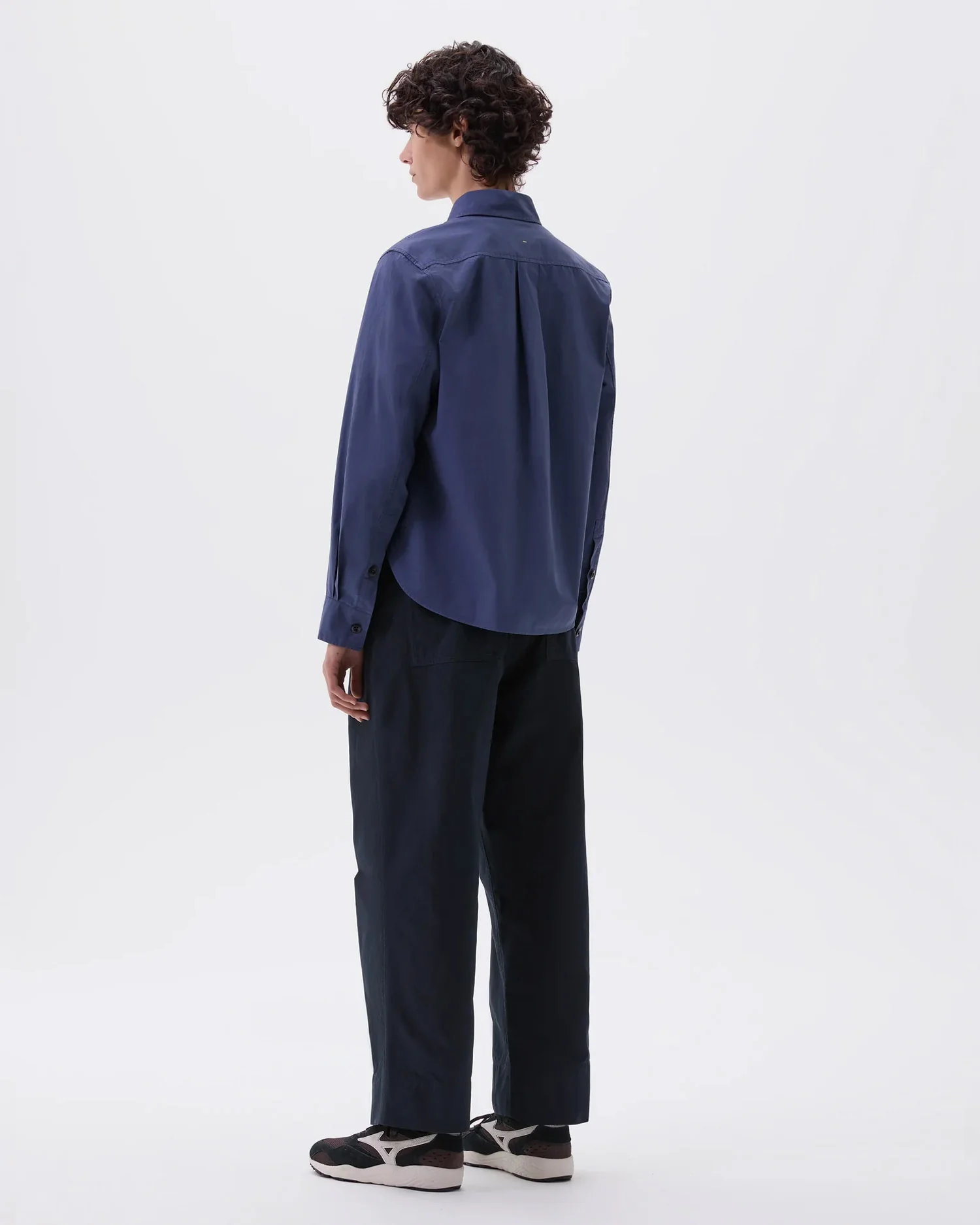 MHL SIMPLE SHIRT / INDIGO - Image 4