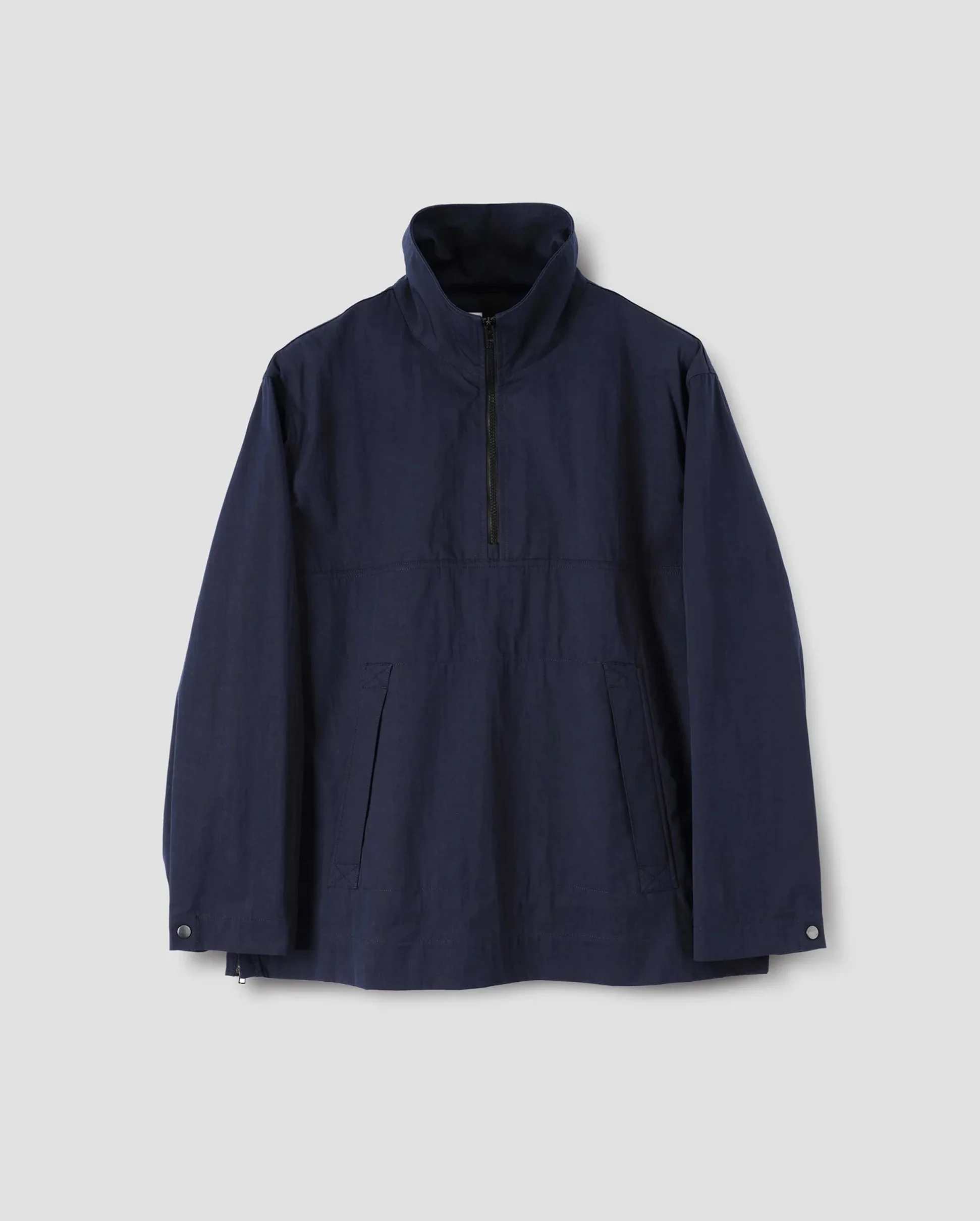 MHL STAND COLLAR ANORAK / NAVY - Image 4