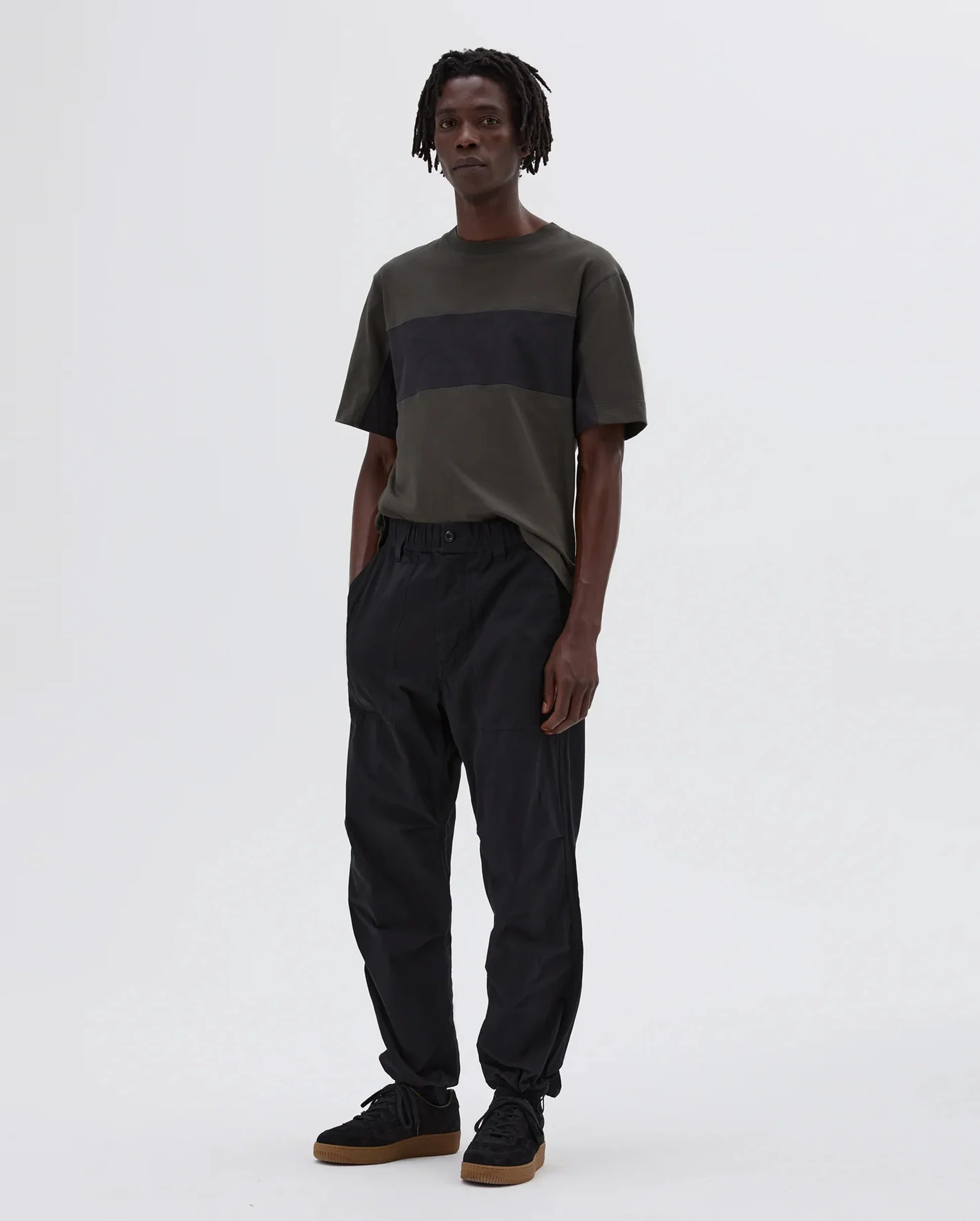 MHL TREKING TROUSER COTTON BLEND CORDURA / BLACK - Image 2