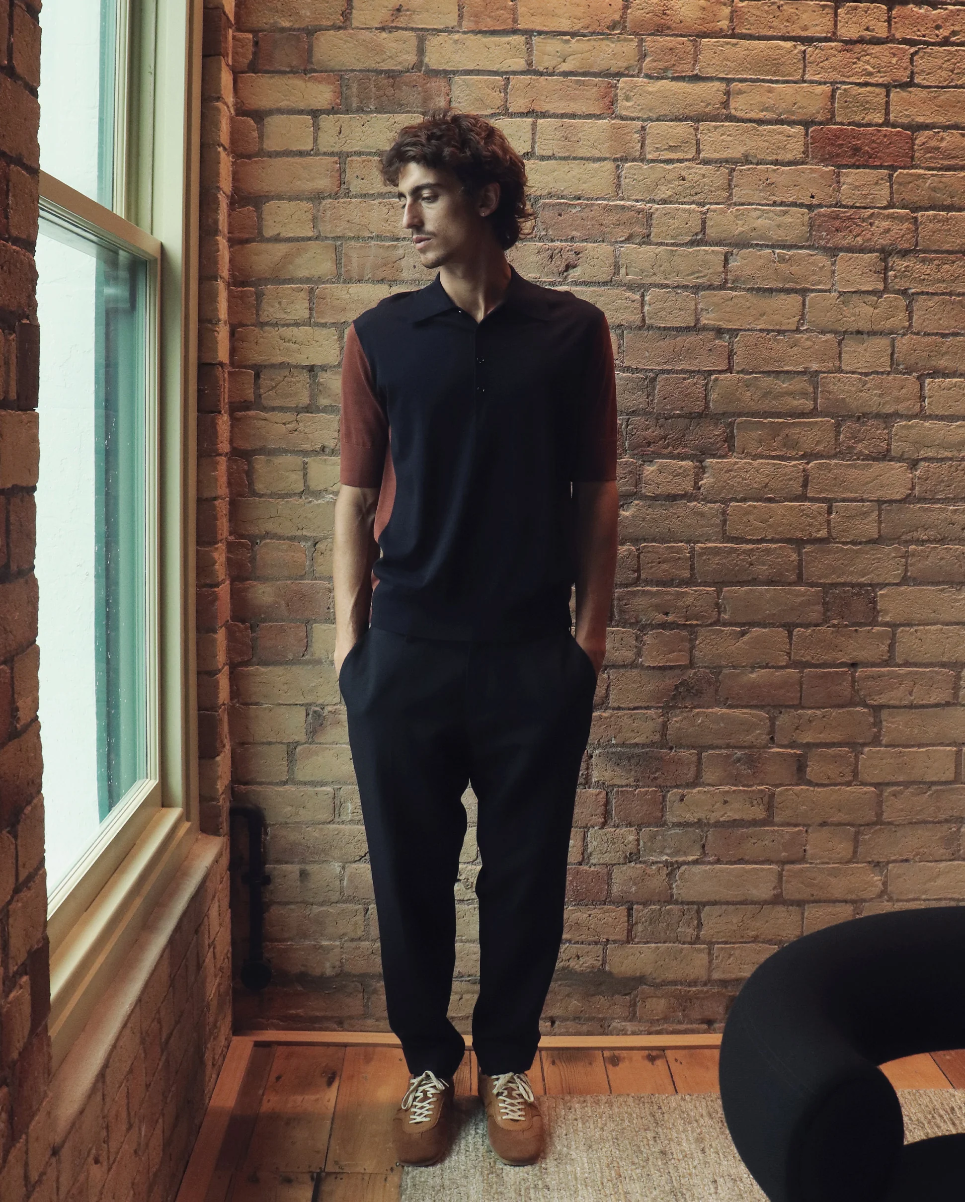 MIDLAND POLO 1708 / NAVY - Image 2