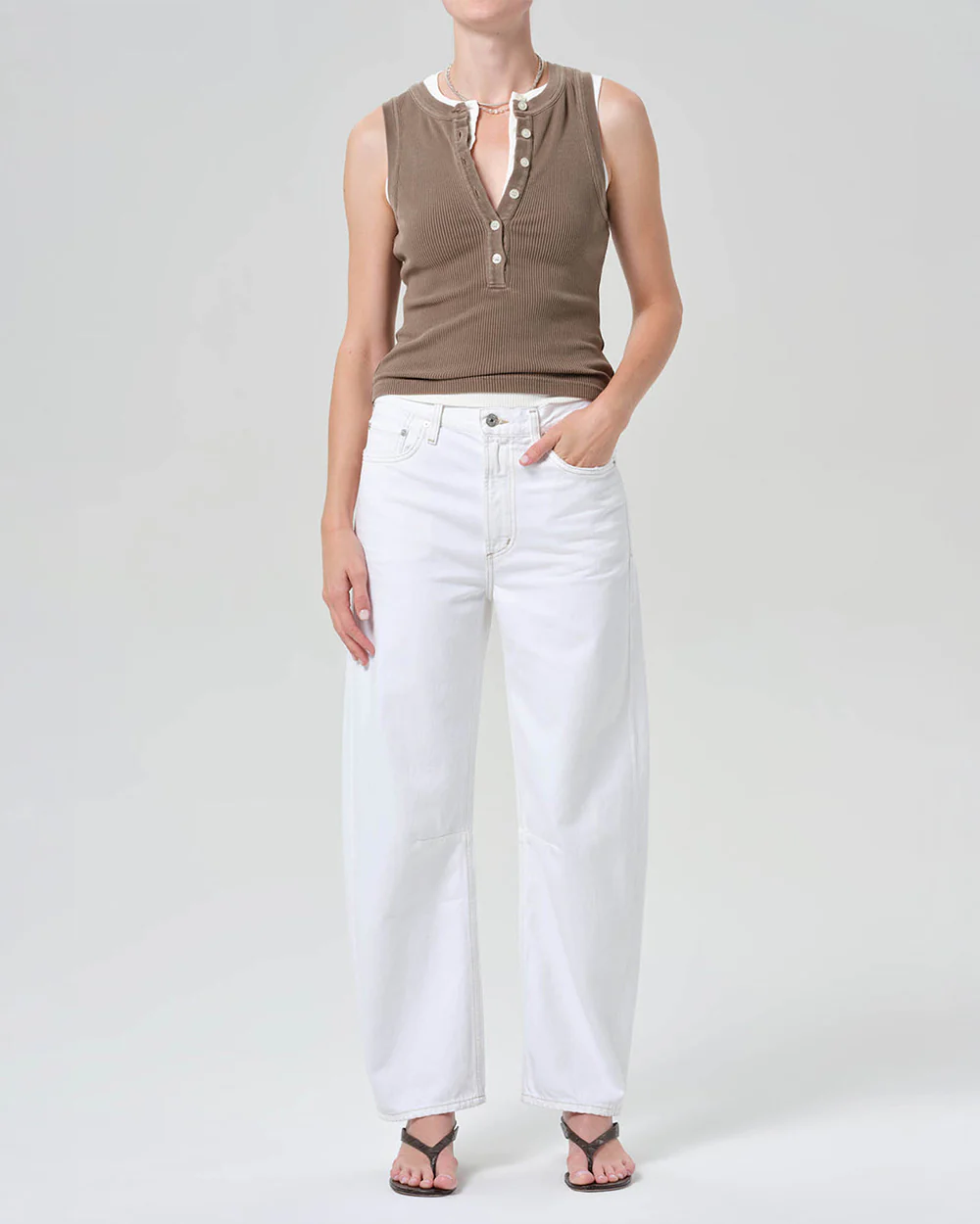 MIRO RELAXED JEAN / SOFT WHITE - Image 2